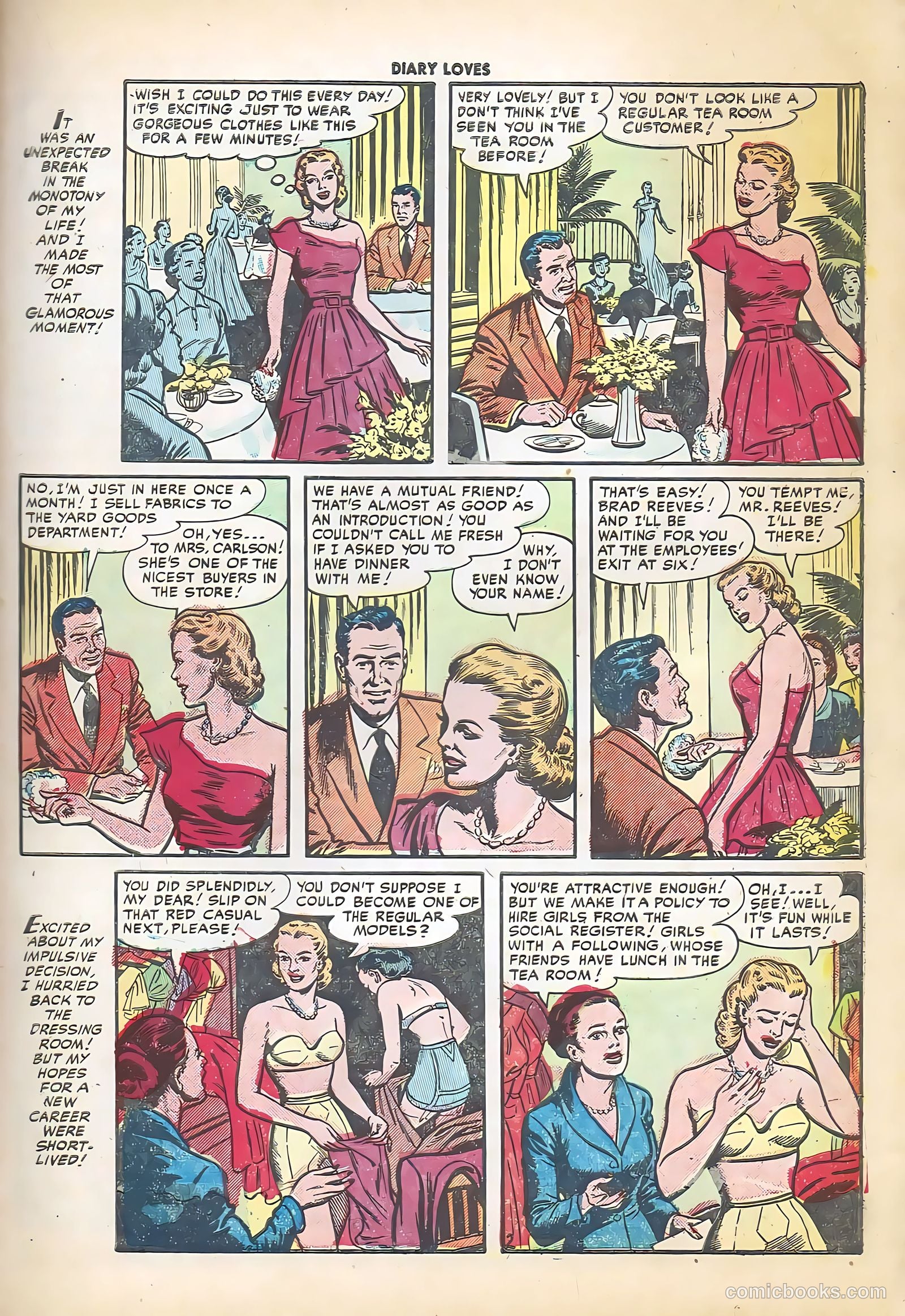 Diary Loves #26 (1952) — page 14 of 37