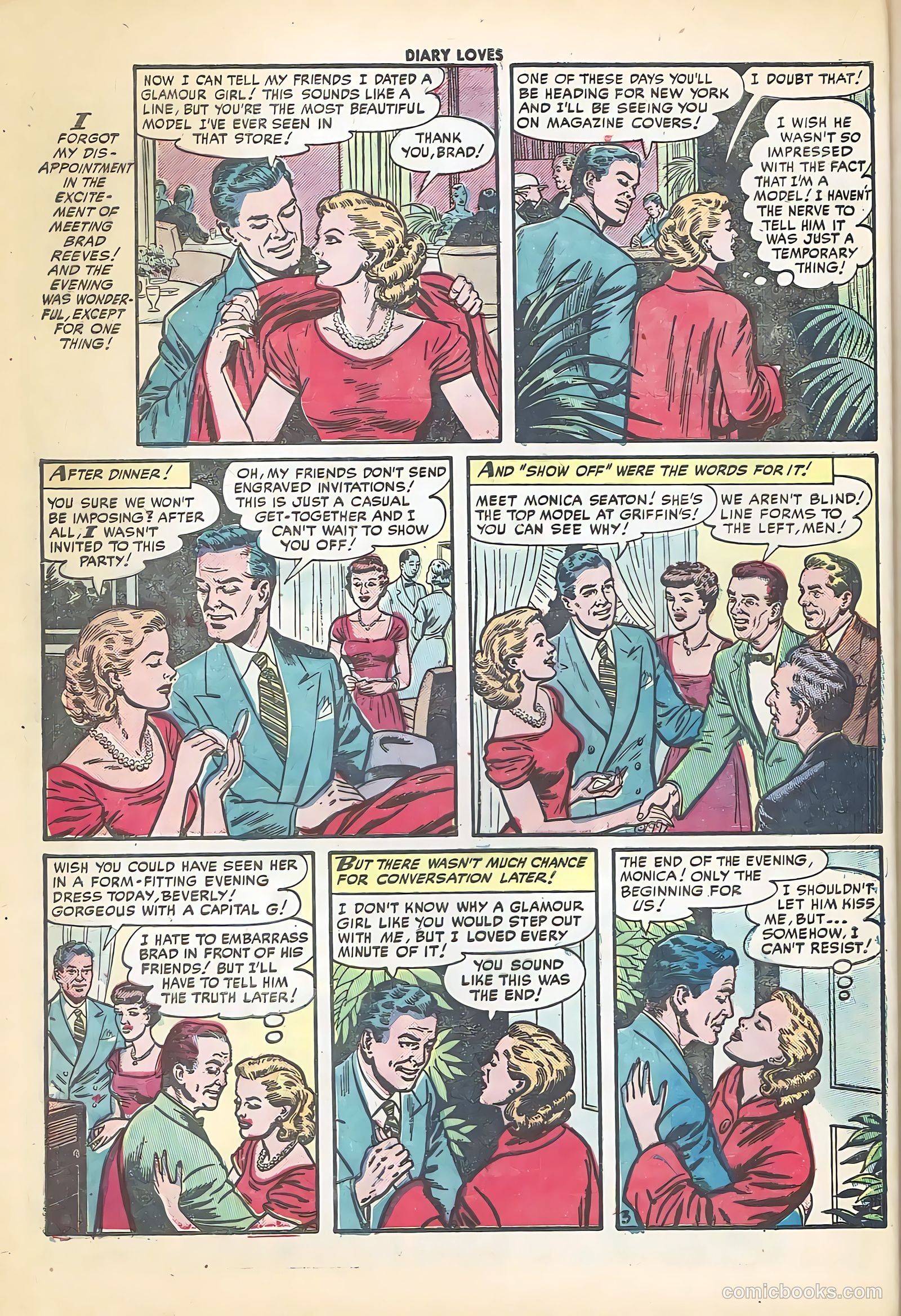 Diary Loves #26 (1952) — page 15 of 37