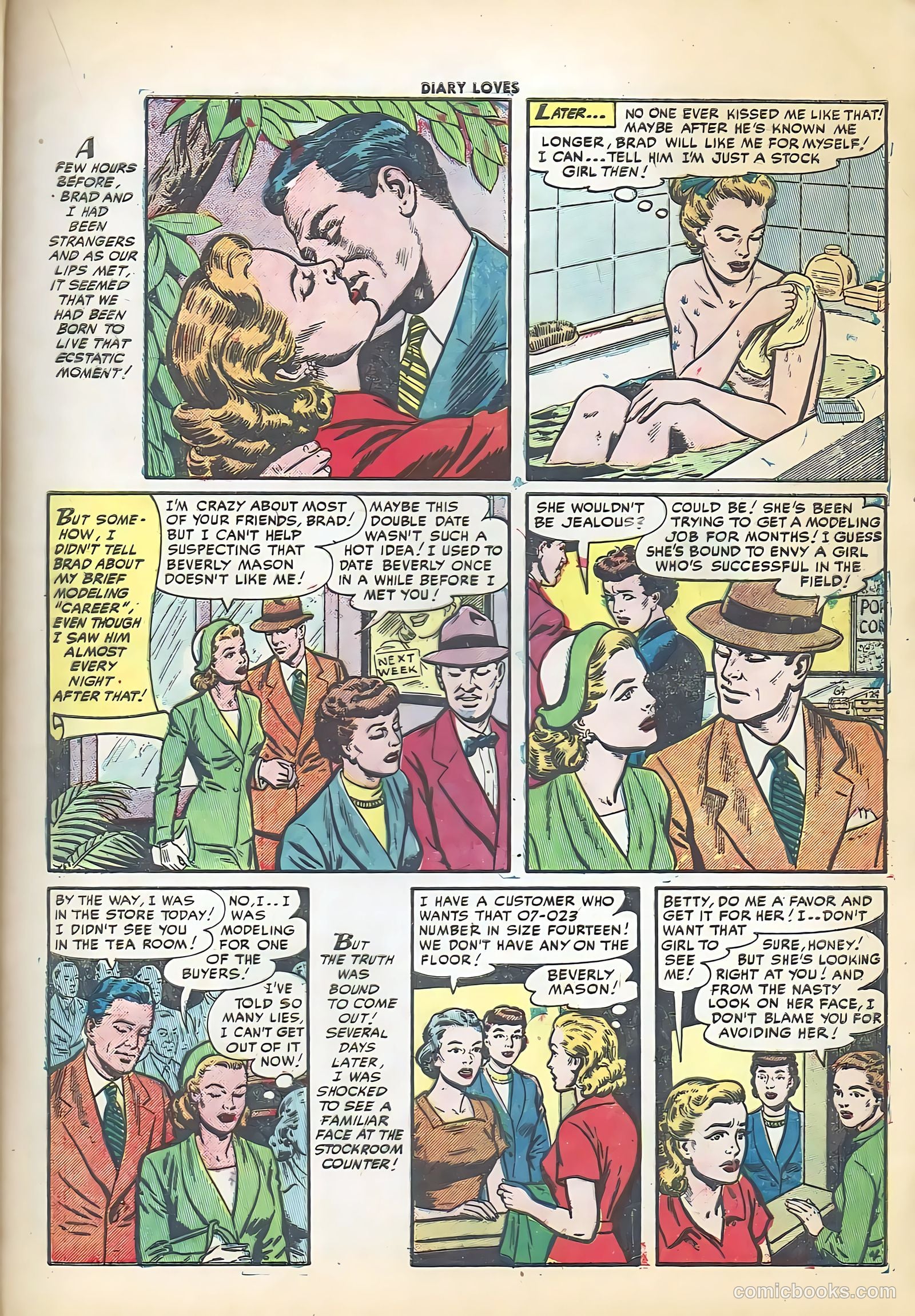 Diary Loves #26 (1952) — page 16 of 37