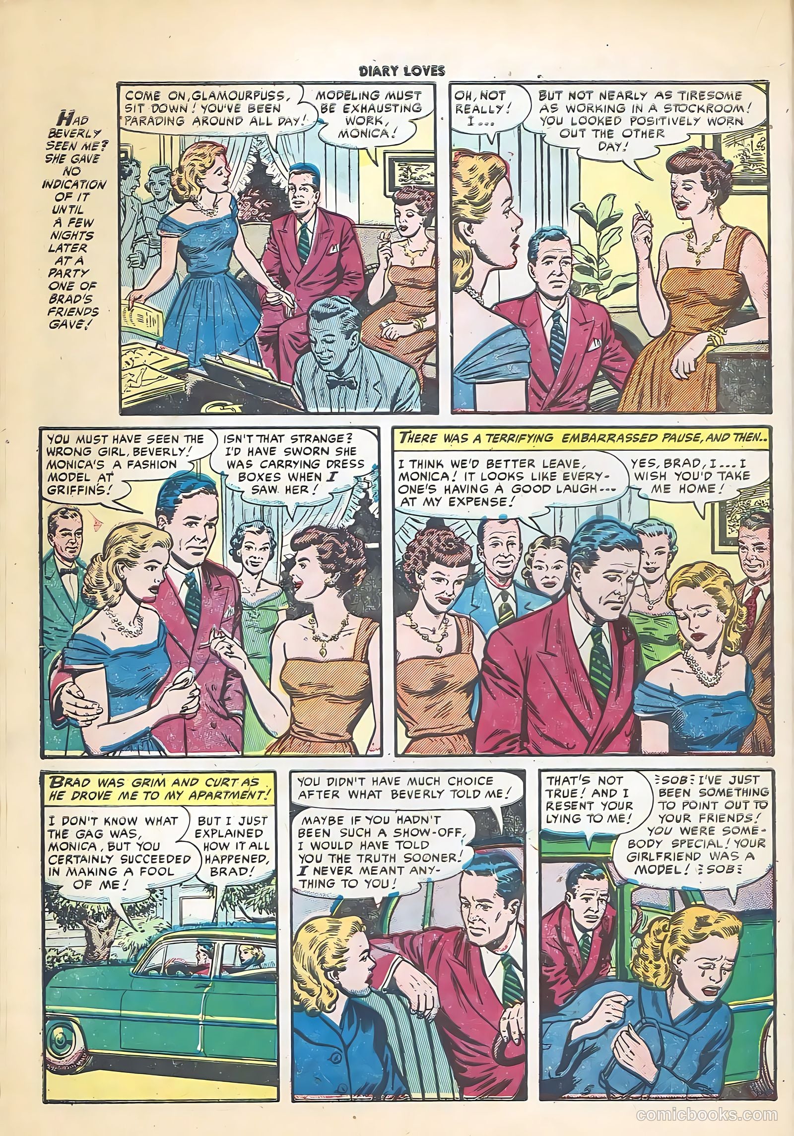 Diary Loves #26 (1952) — page 17 of 37