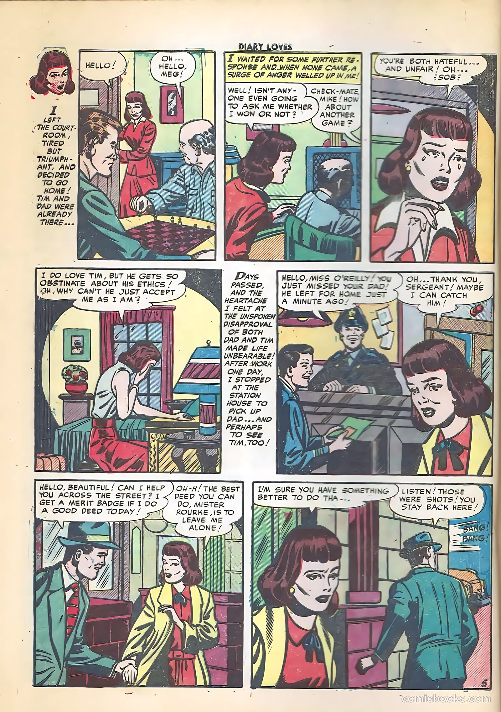 Diary Loves #26 (1952) — page 23 of 37