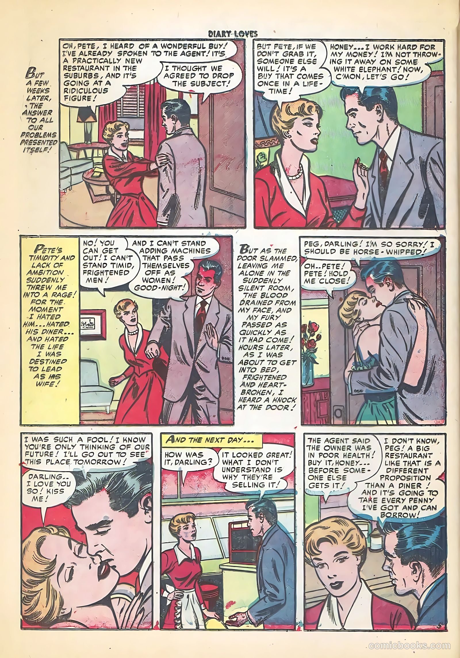 Diary Loves #26 (1952) — page 31 of 37
