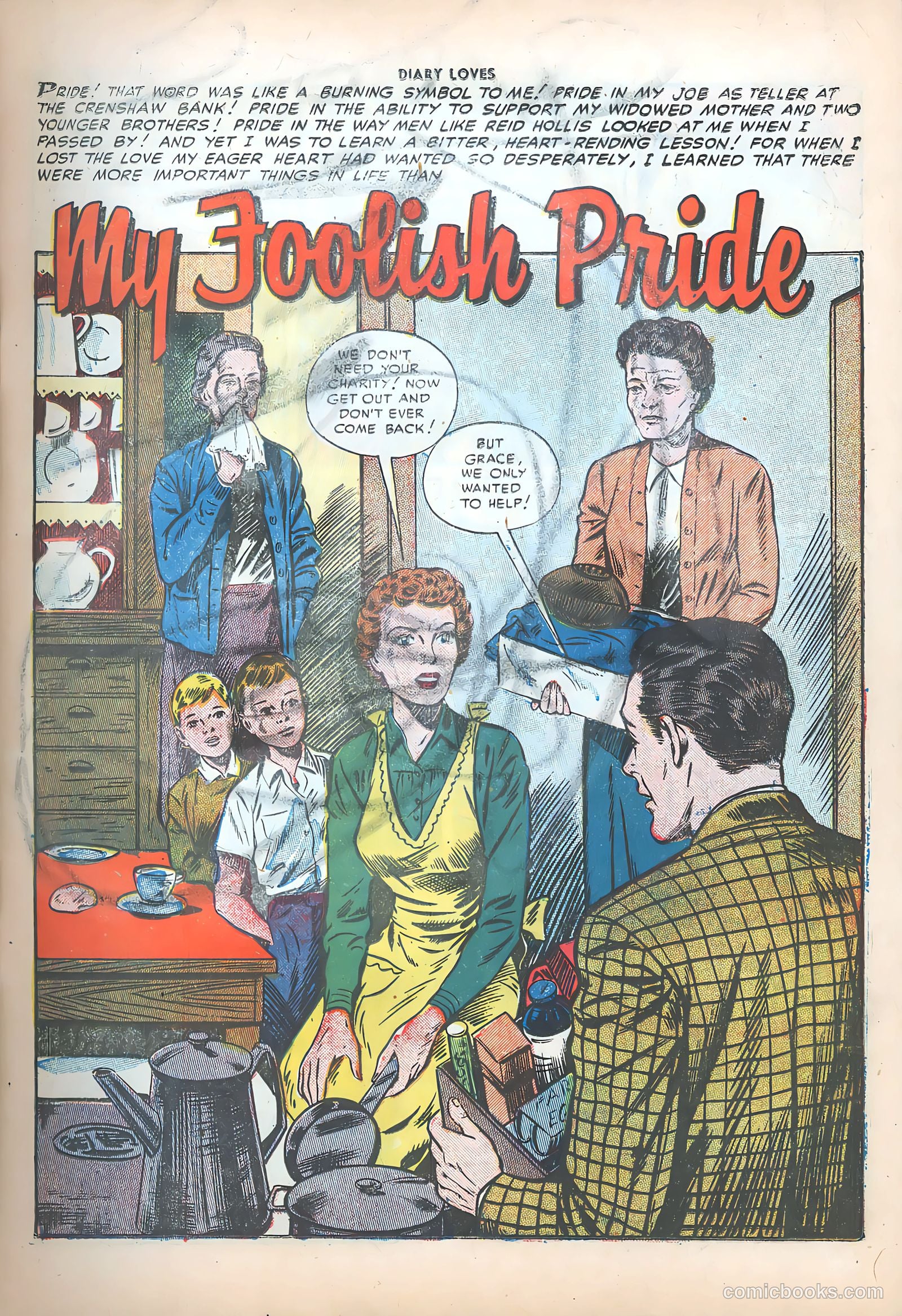 Diary Loves #27 (1952) — page 3 of 36