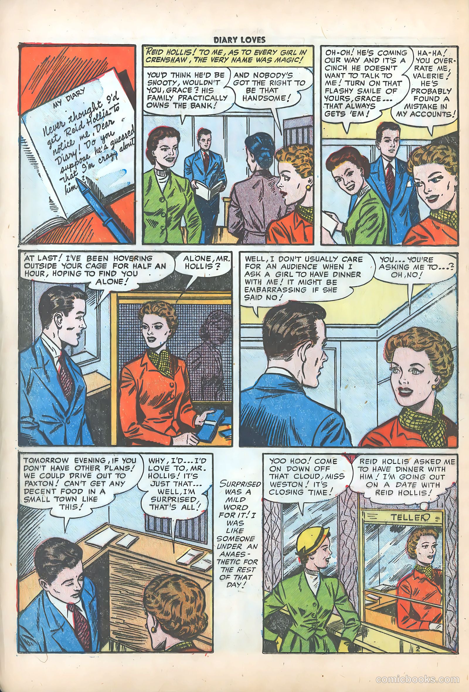 Diary Loves #27 (1952) — page 4 of 36