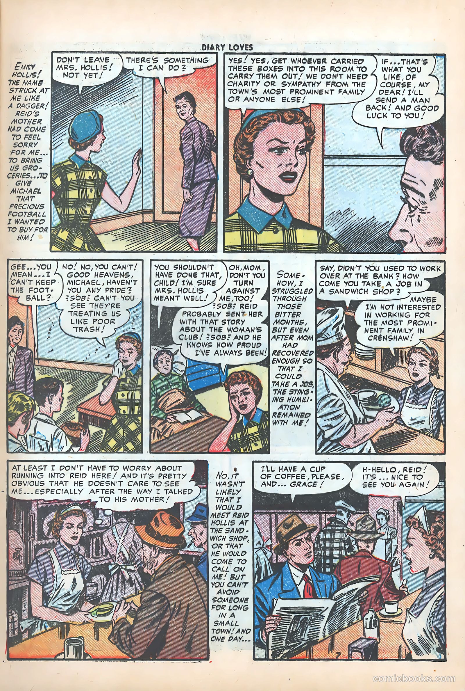 Diary Loves #27 (1952) — page 9 of 36