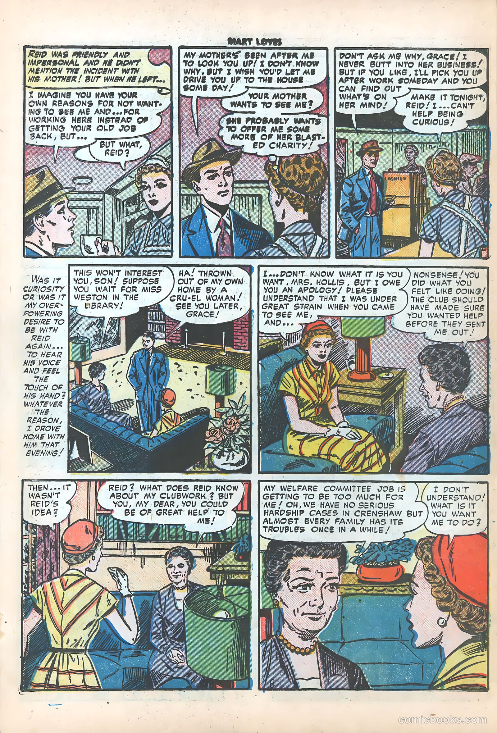 Diary Loves #27 (1952) — page 10 of 36