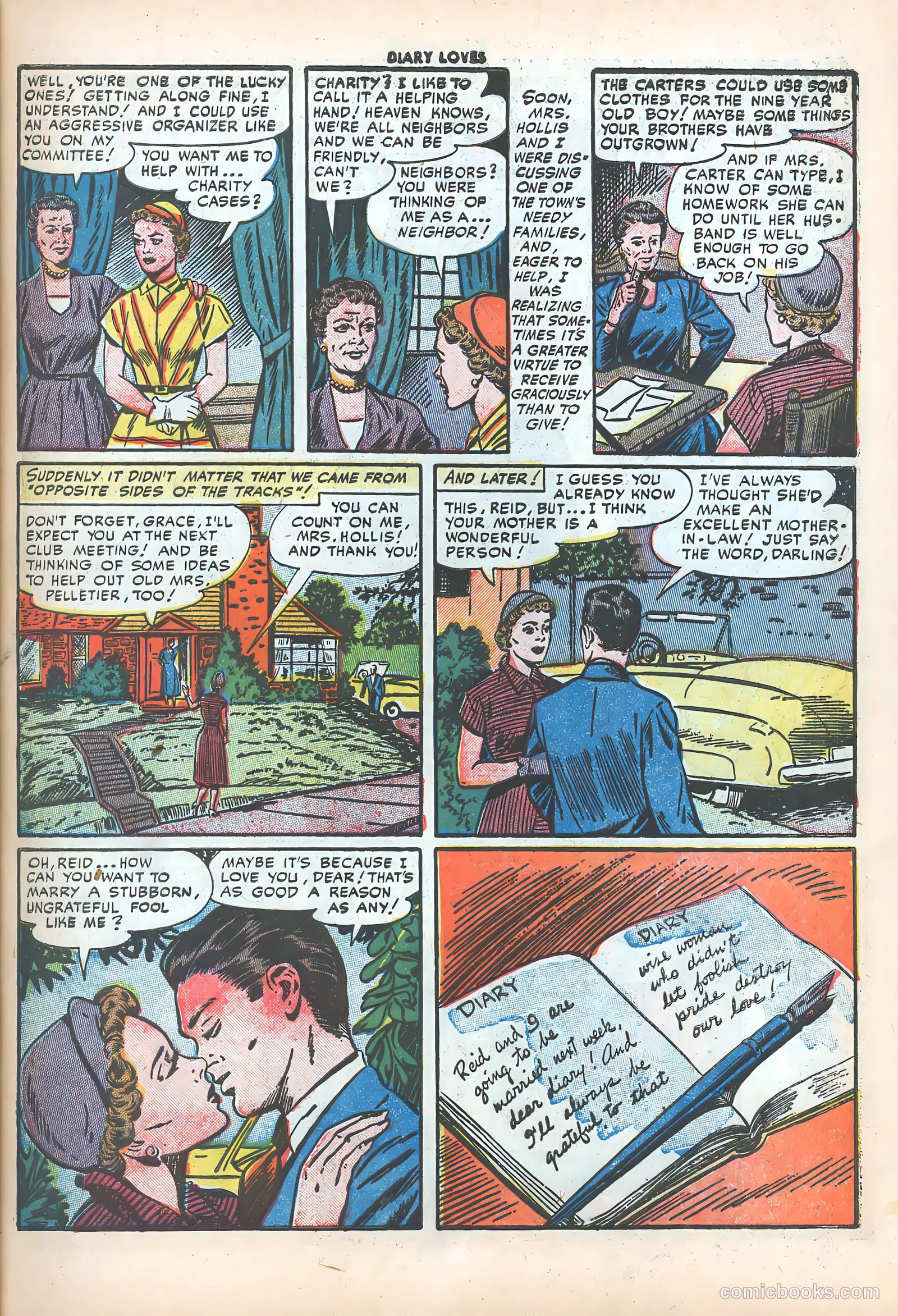 Diary Loves #27 (1952) — page 11 of 36