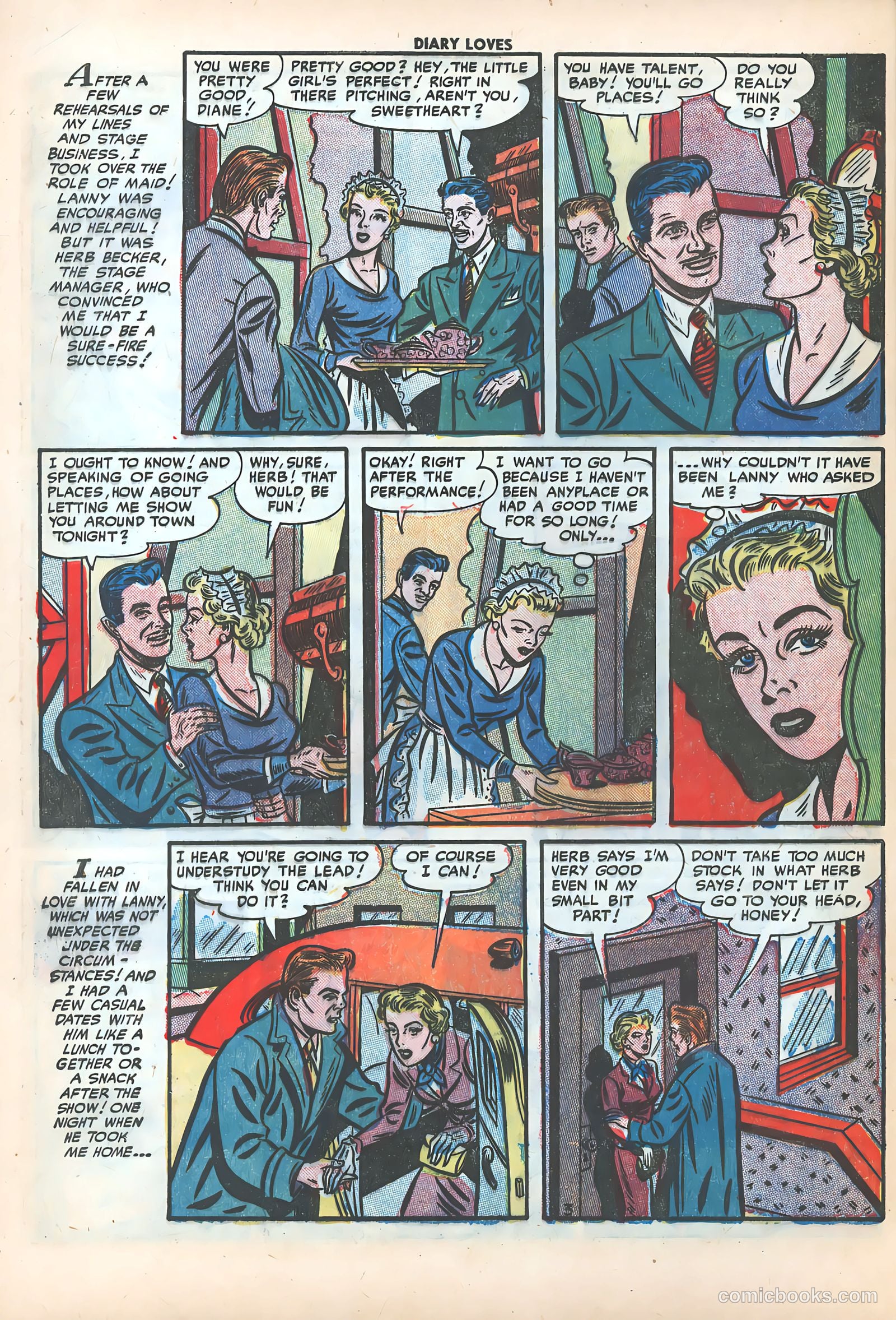 Diary Loves #27 (1952) — page 14 of 36