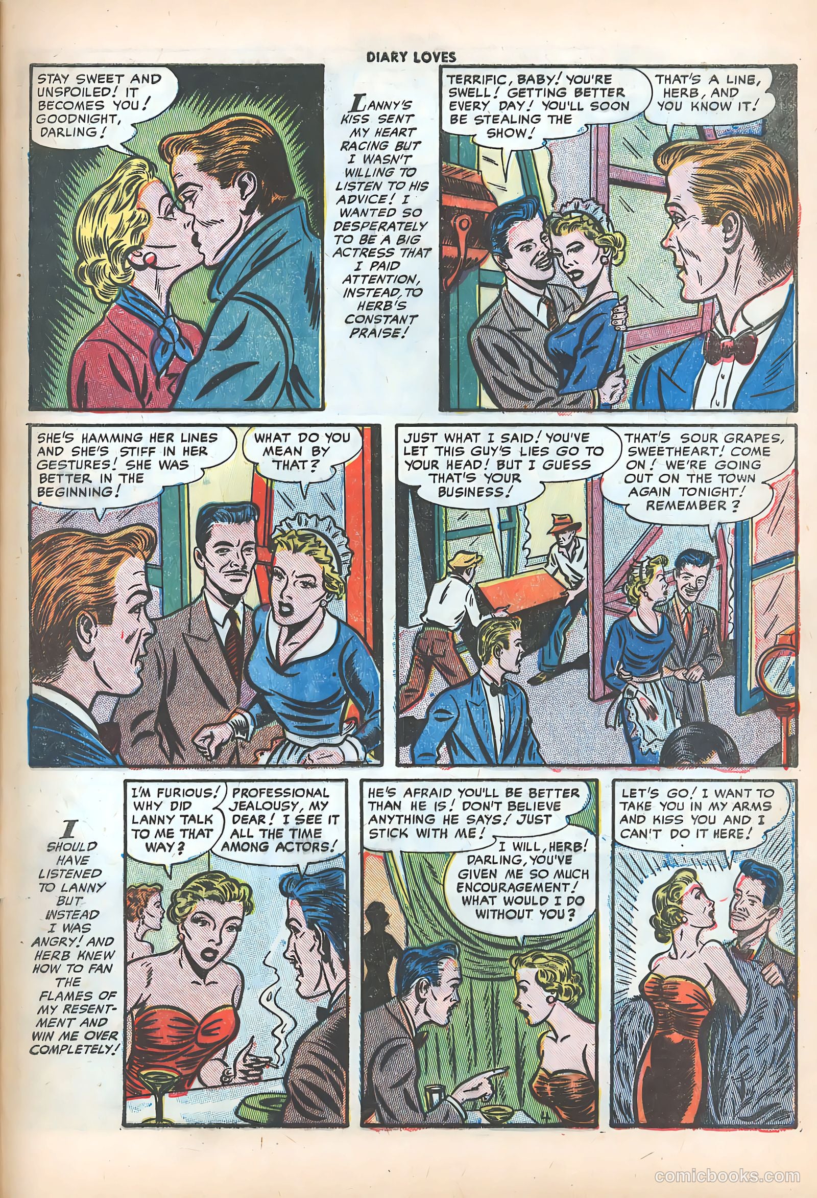 Diary Loves #27 (1952) — page 15 of 36
