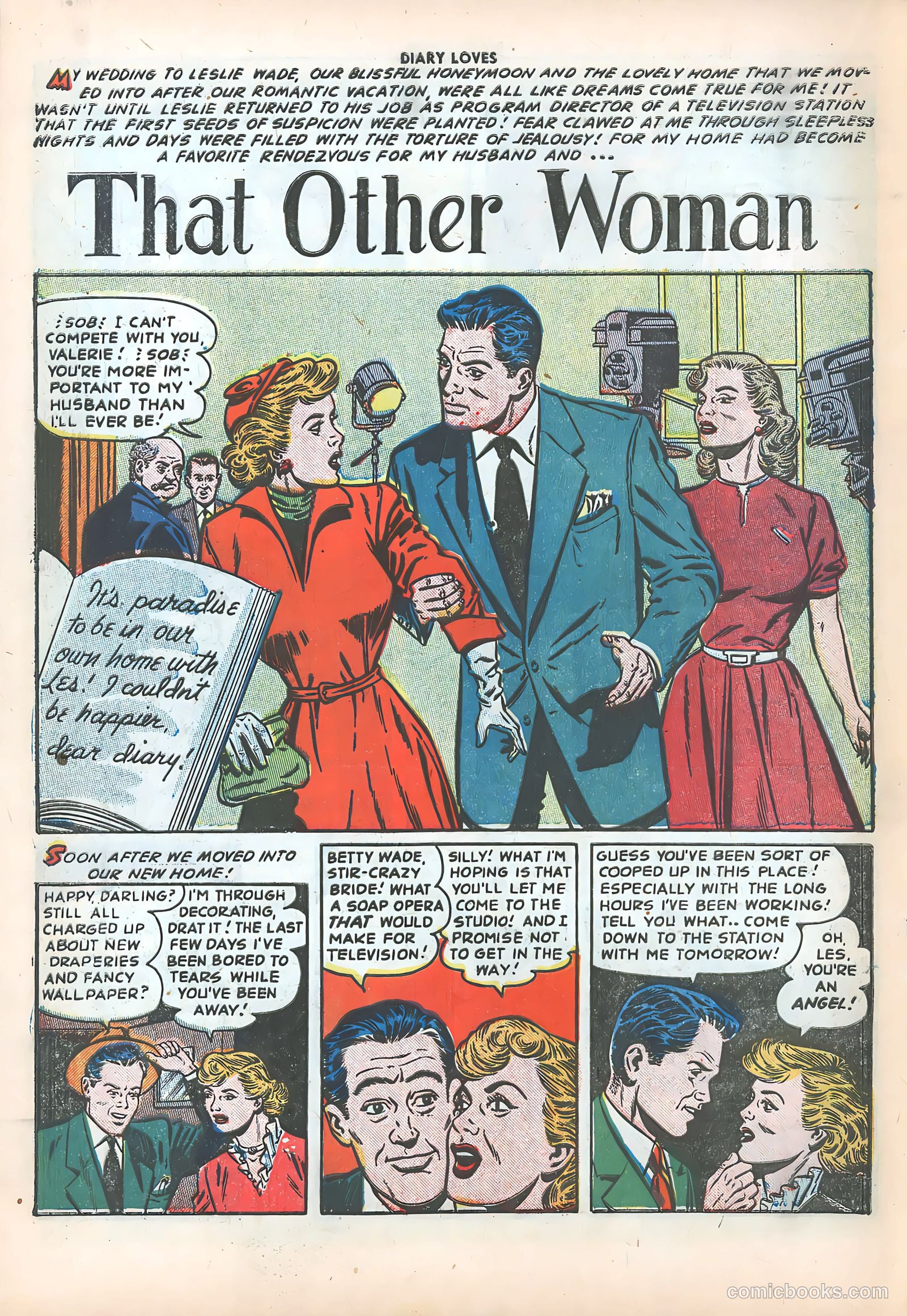 Diary Loves #27 (1952) — page 18 of 36