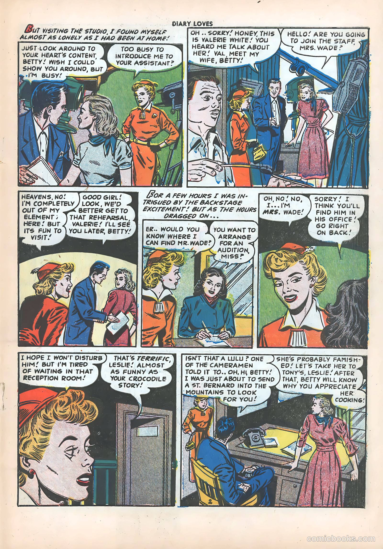 Diary Loves #27 (1952) — page 19 of 36