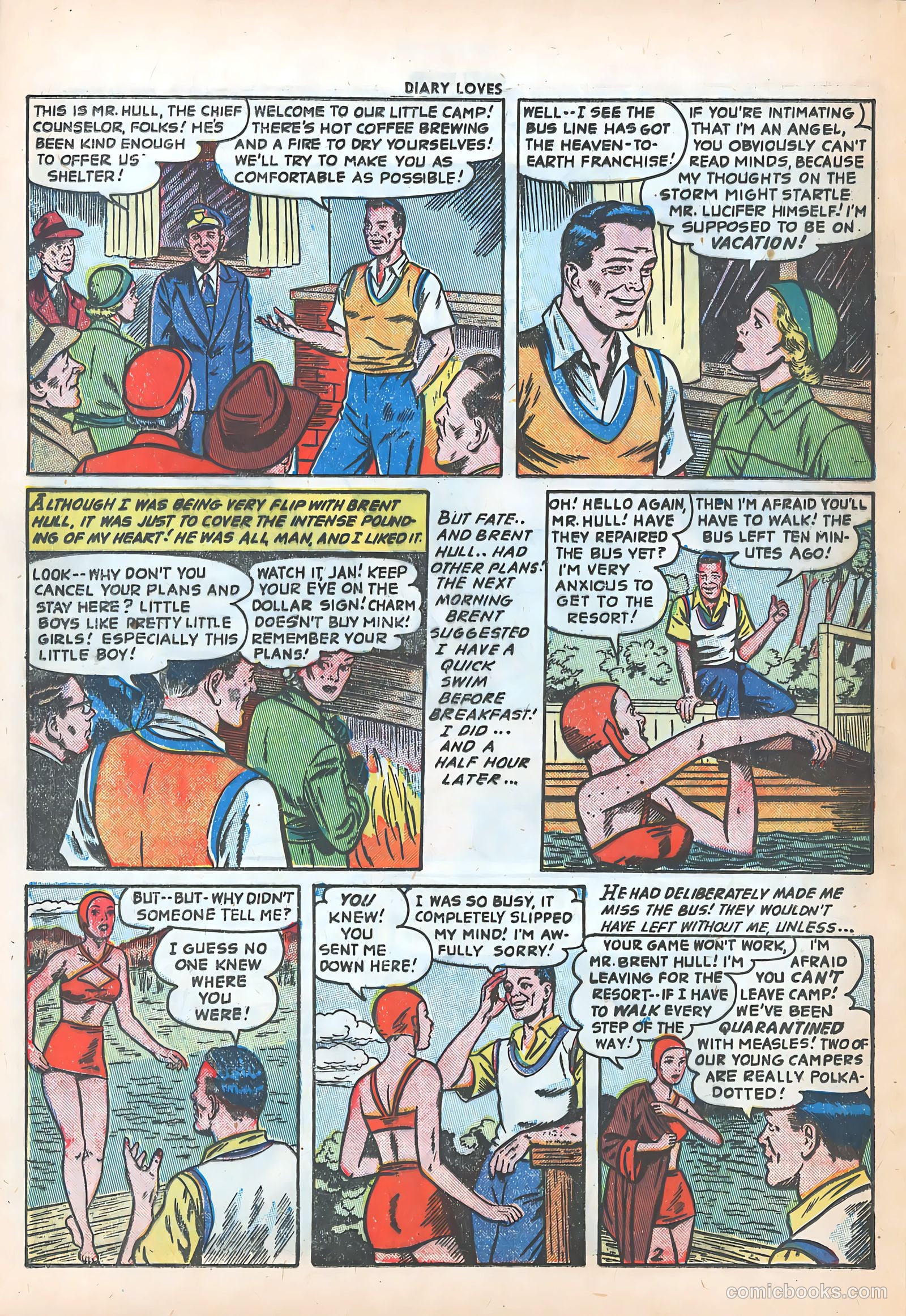 Diary Loves #27 (1952) — page 28 of 36