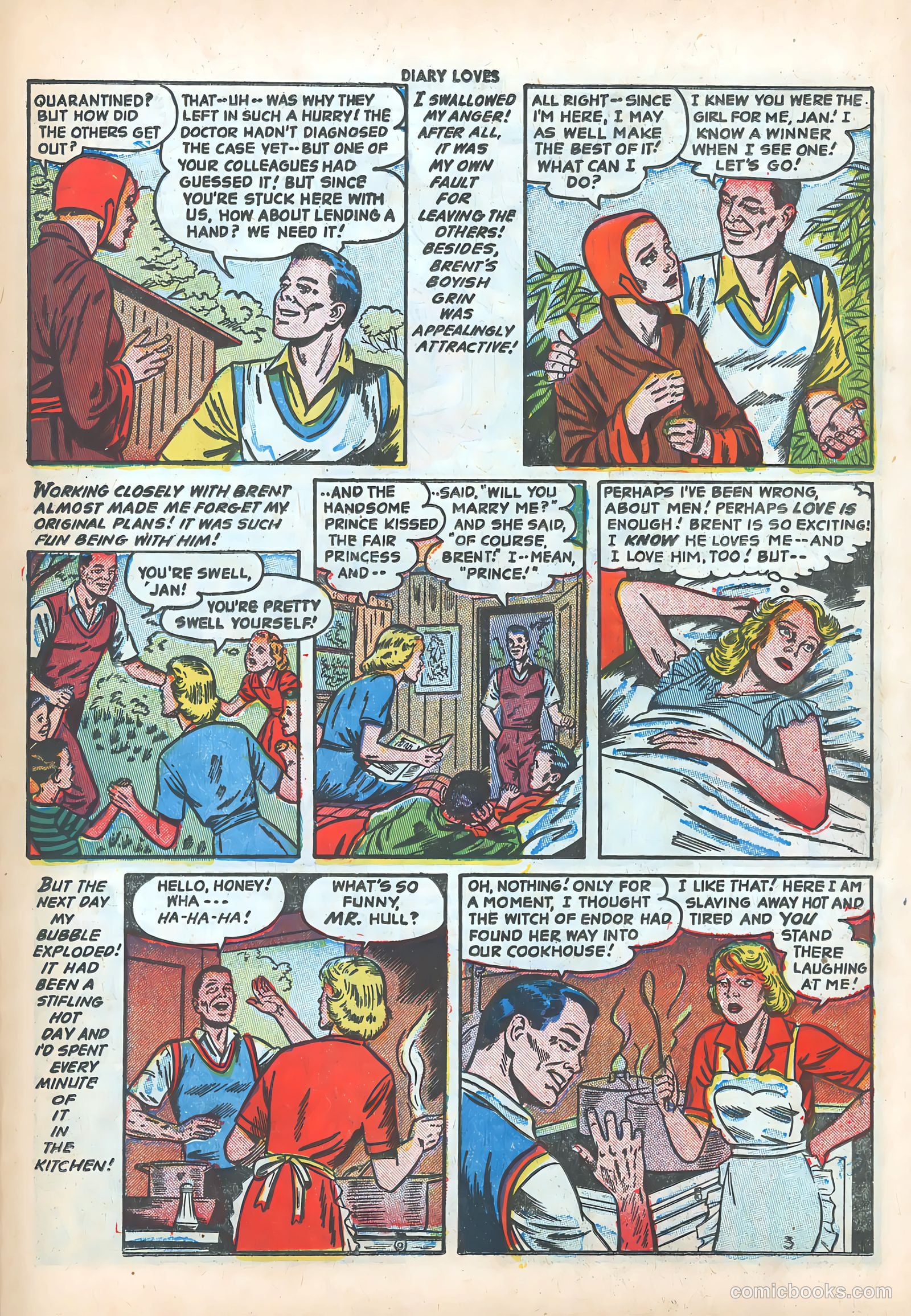Diary Loves #27 (1952) — page 29 of 36