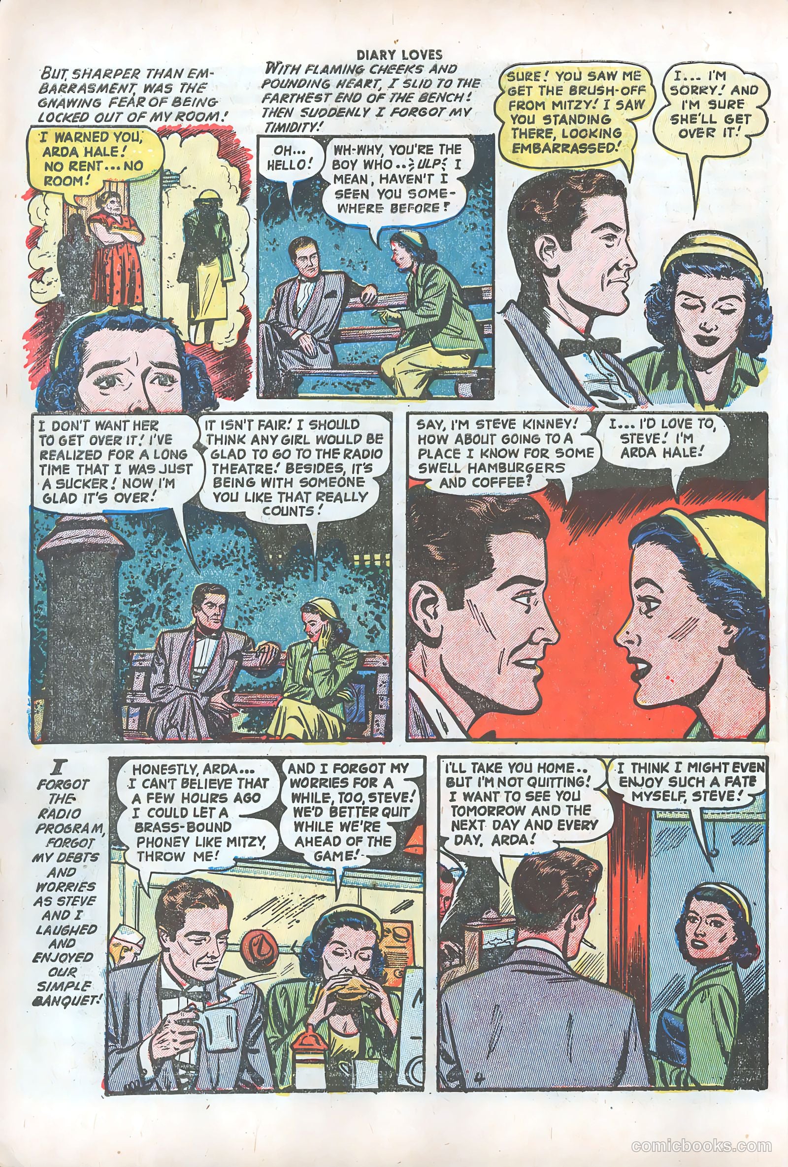 Diary Loves #28 (1953) — page 7 of 37