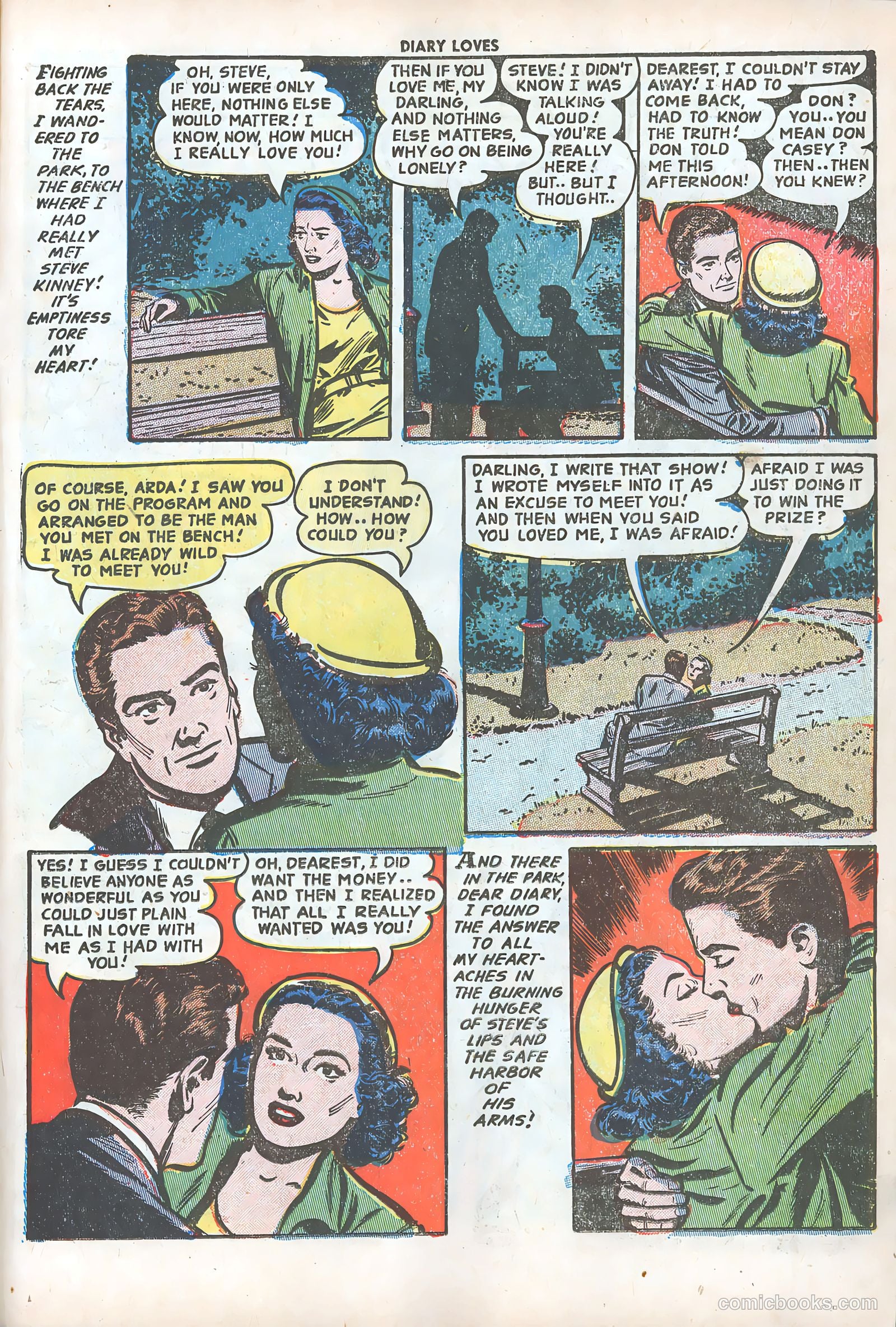 Diary Loves #28 (1953) — page 12 of 37