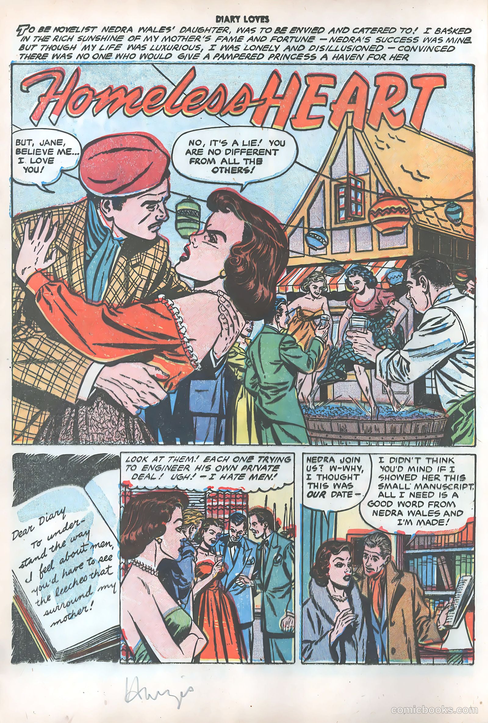 Diary Loves #28 (1953) — page 13 of 37