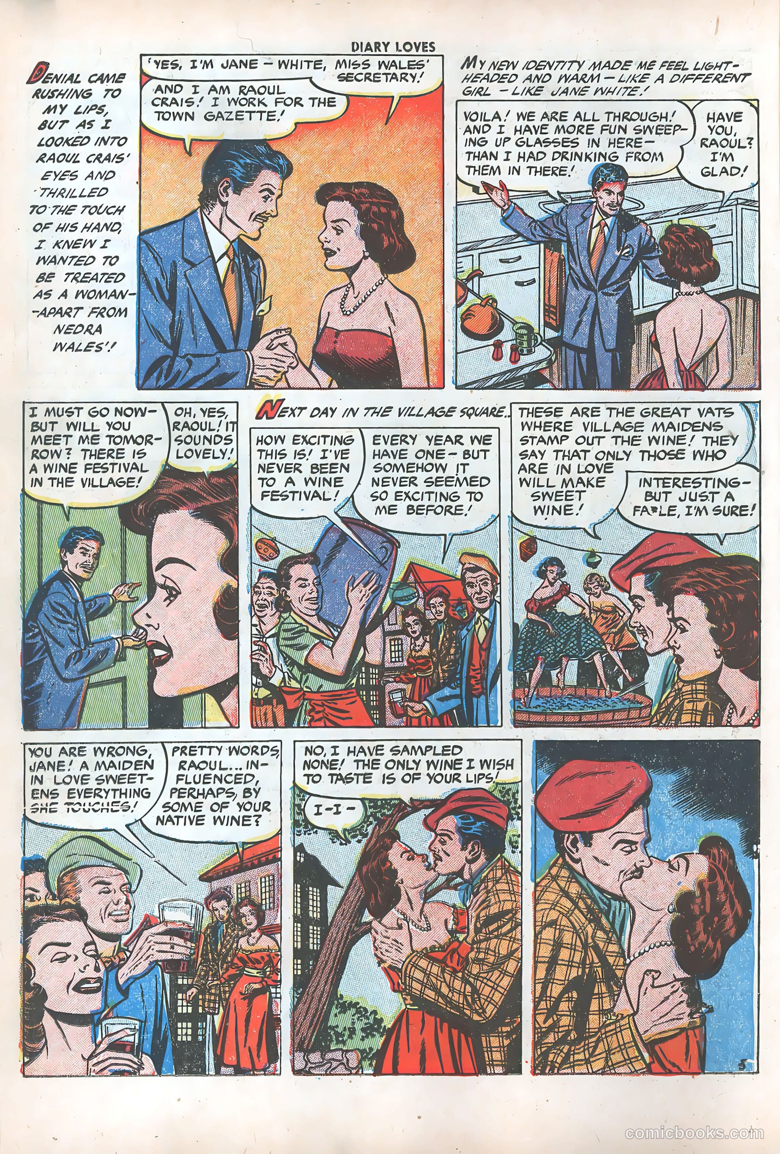 Diary Loves #28 (1953) — page 15 of 37
