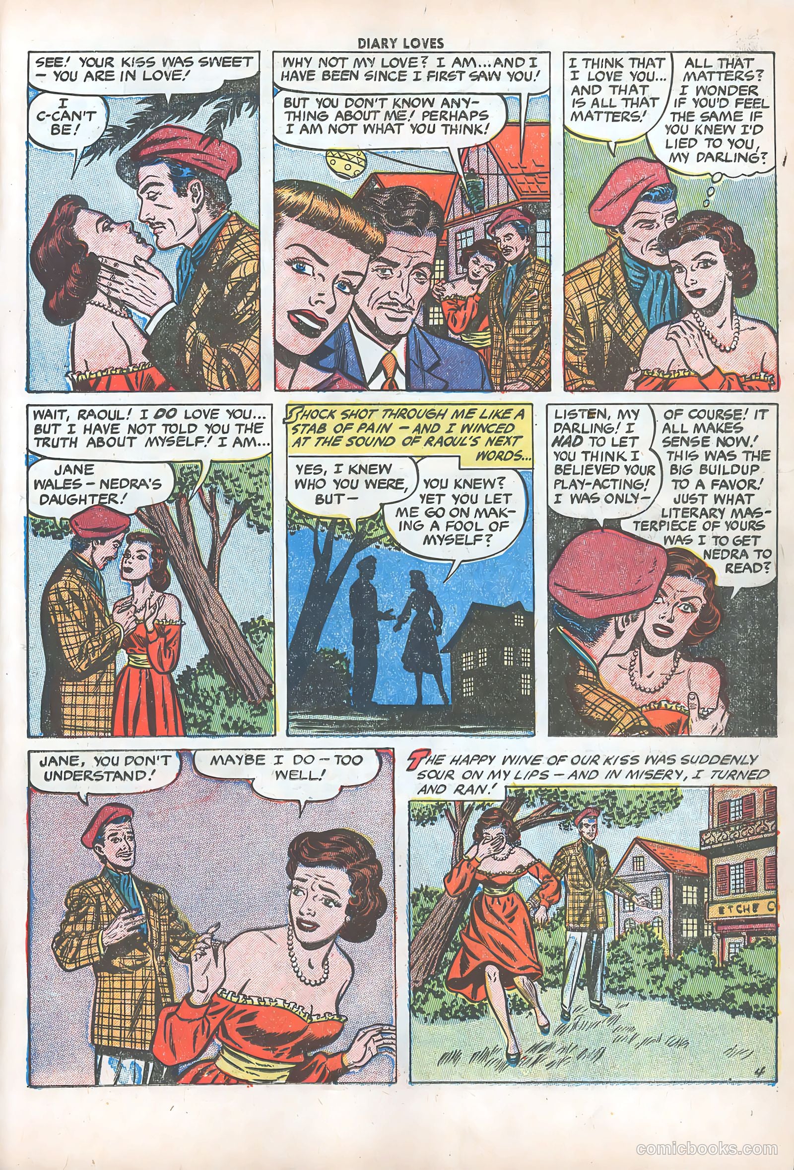 Diary Loves #28 (1953) — page 16 of 37
