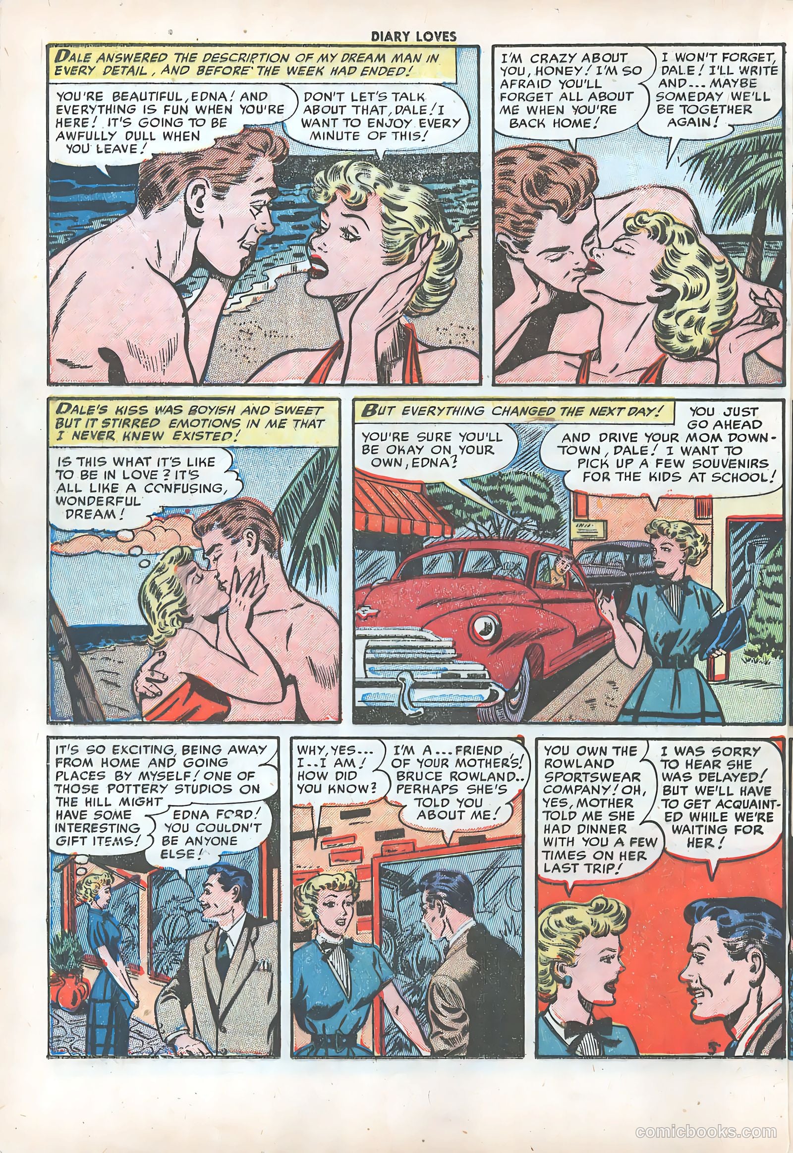 Diary Loves #28 (1953) — page 21 of 37