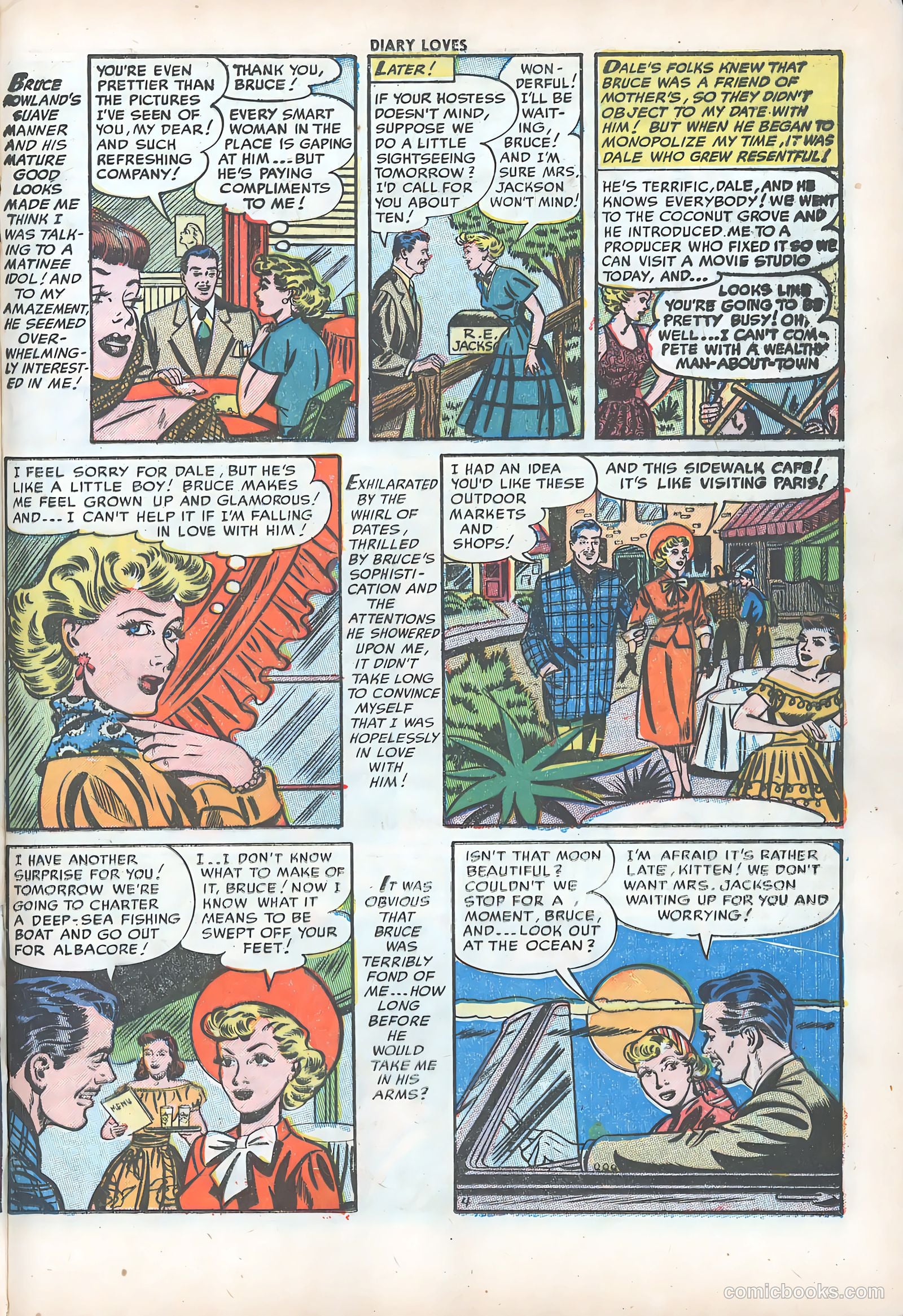 Diary Loves #28 (1953) — page 22 of 37