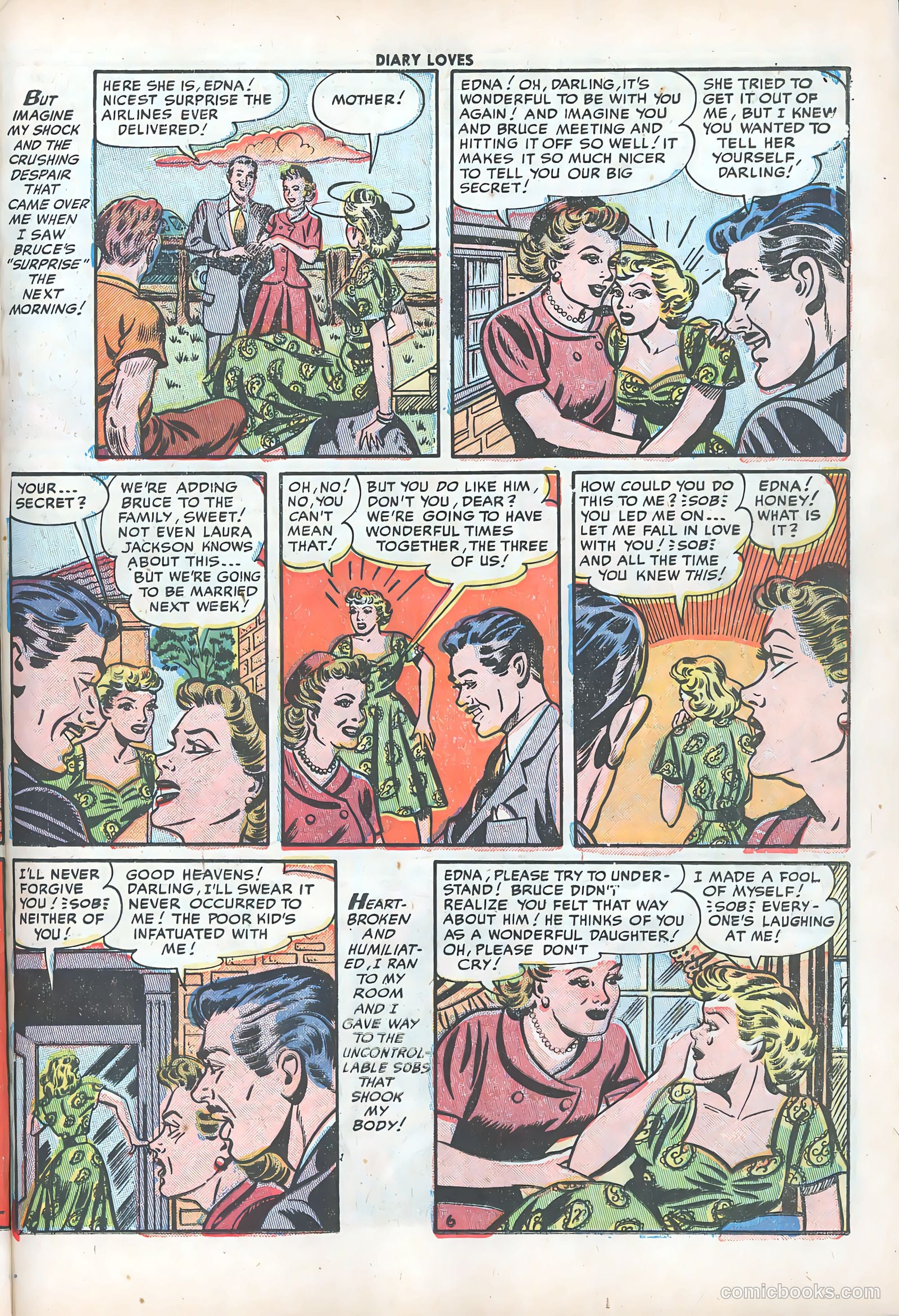 Diary Loves #28 (1953) — page 24 of 37