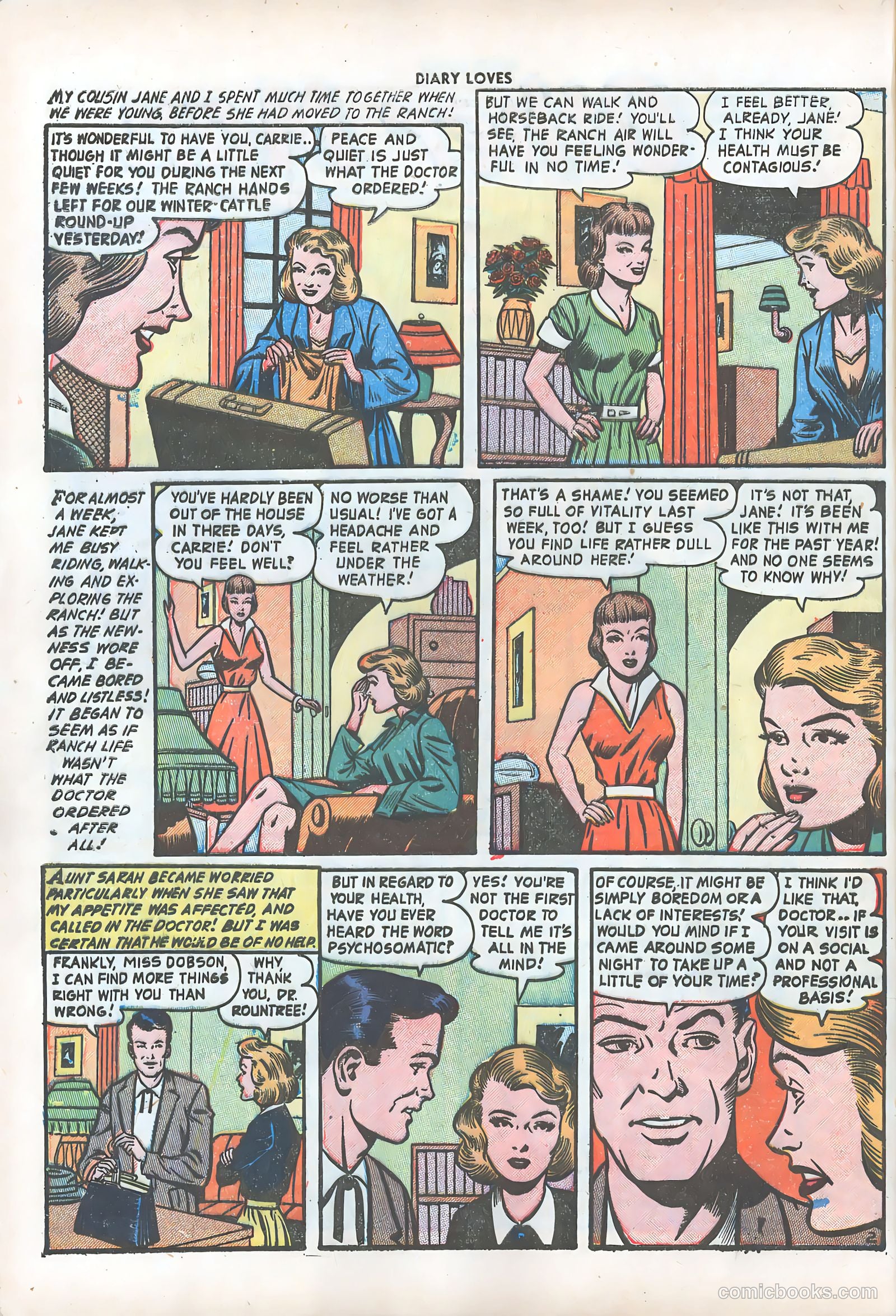 Diary Loves #28 (1953) — page 29 of 37