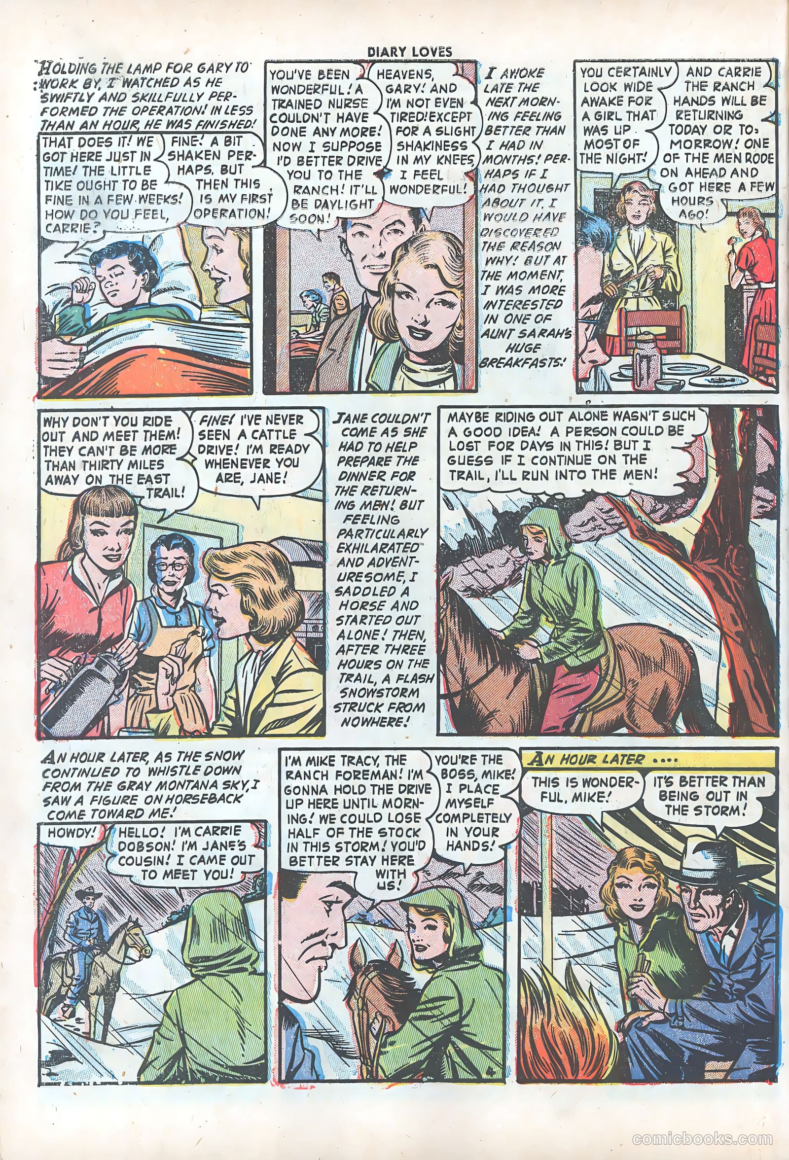 Diary Loves #28 (1953) — page 31 of 37