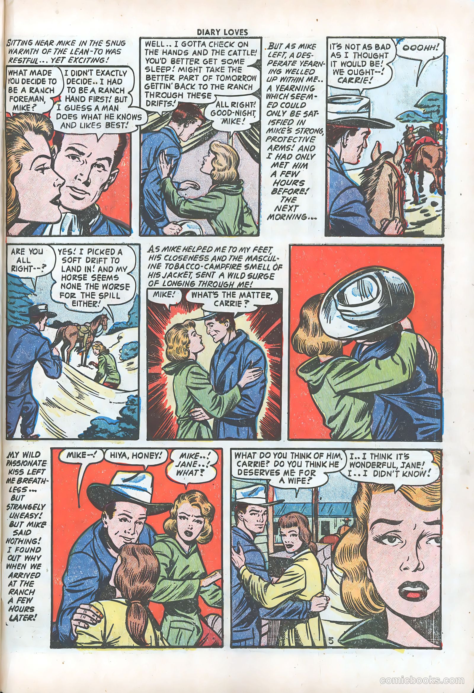 Diary Loves #28 (1953) — page 32 of 37