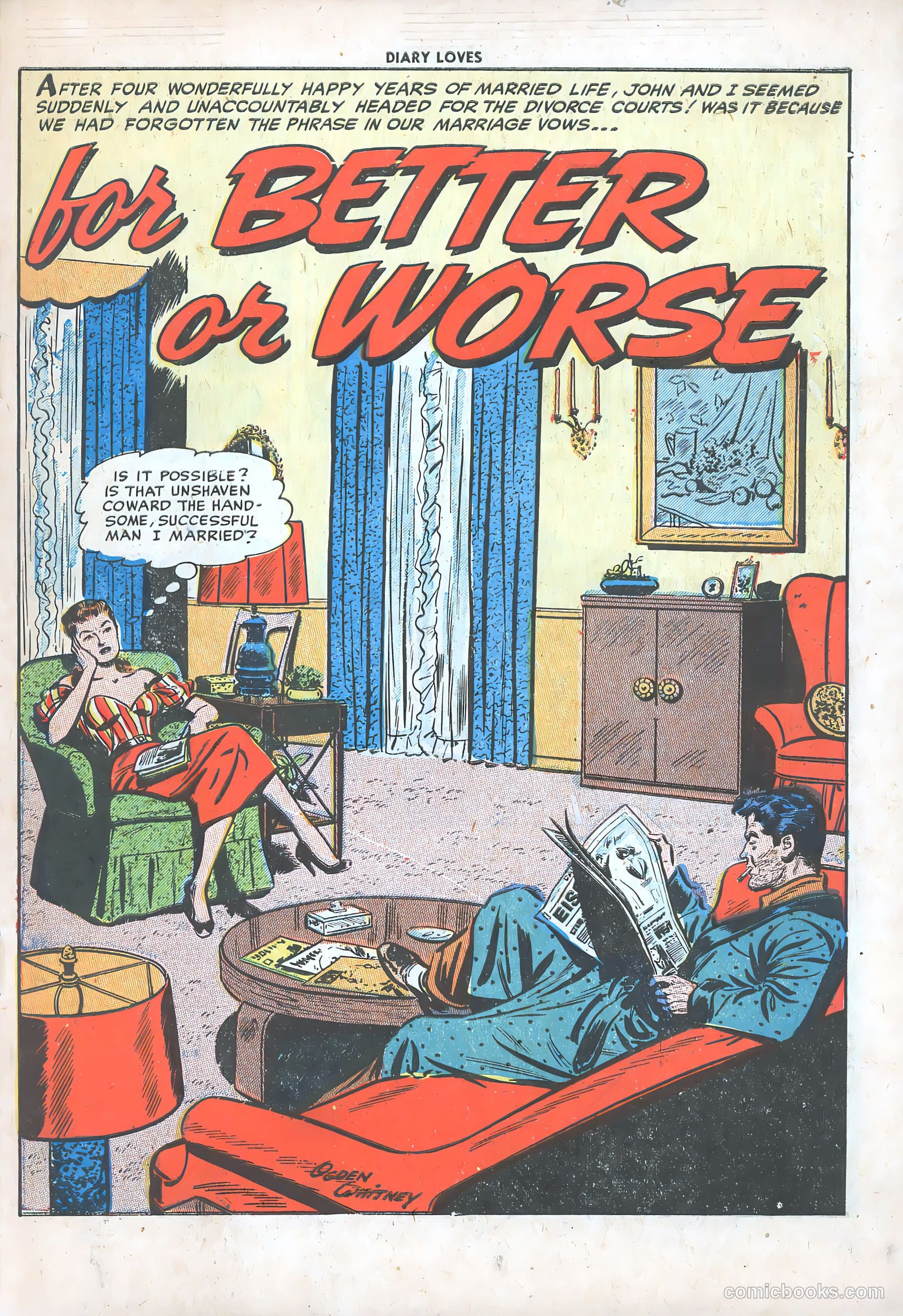 Diary Loves #29 (1953) — page 3 of 36