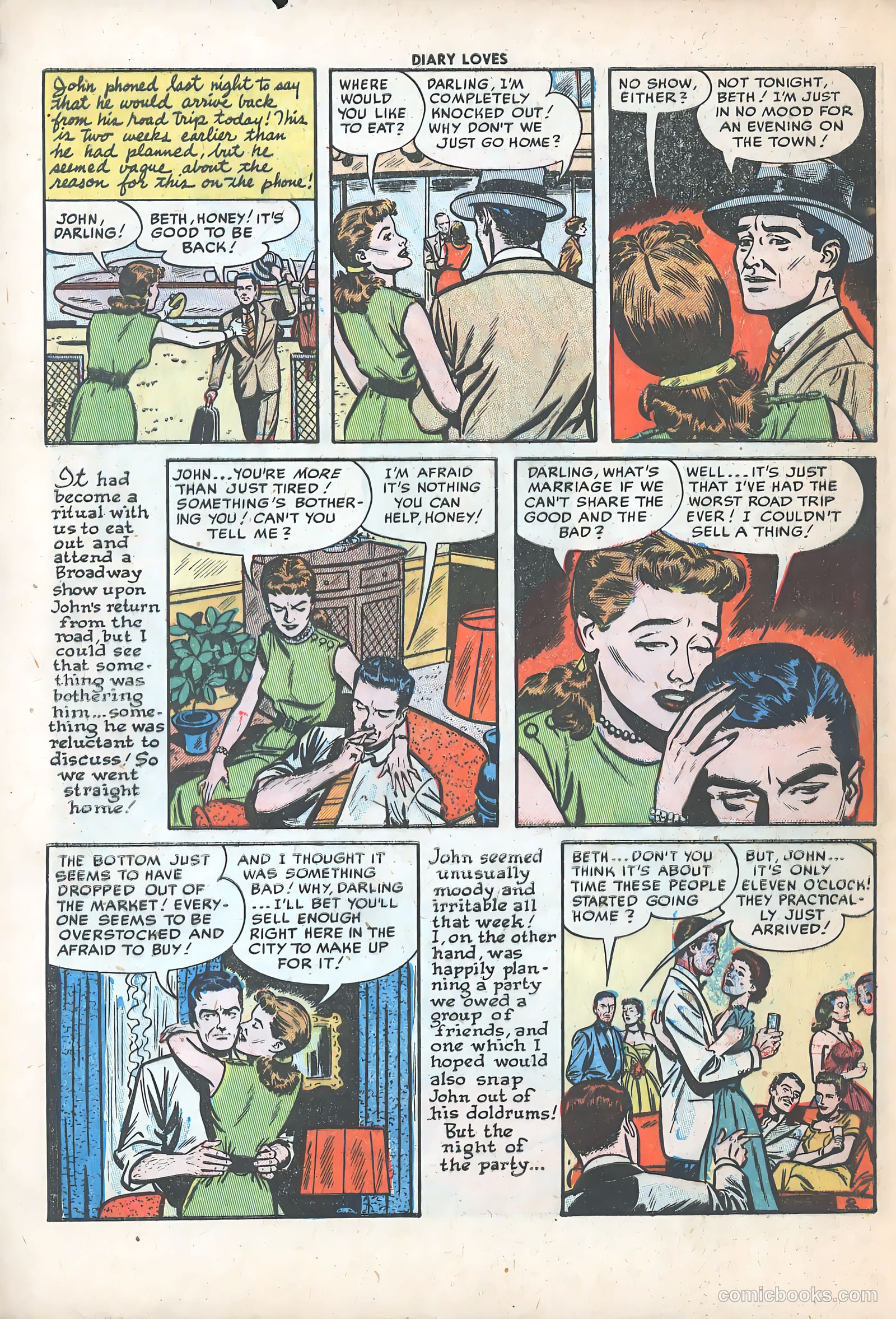 Diary Loves #29 (1953) — page 4 of 36