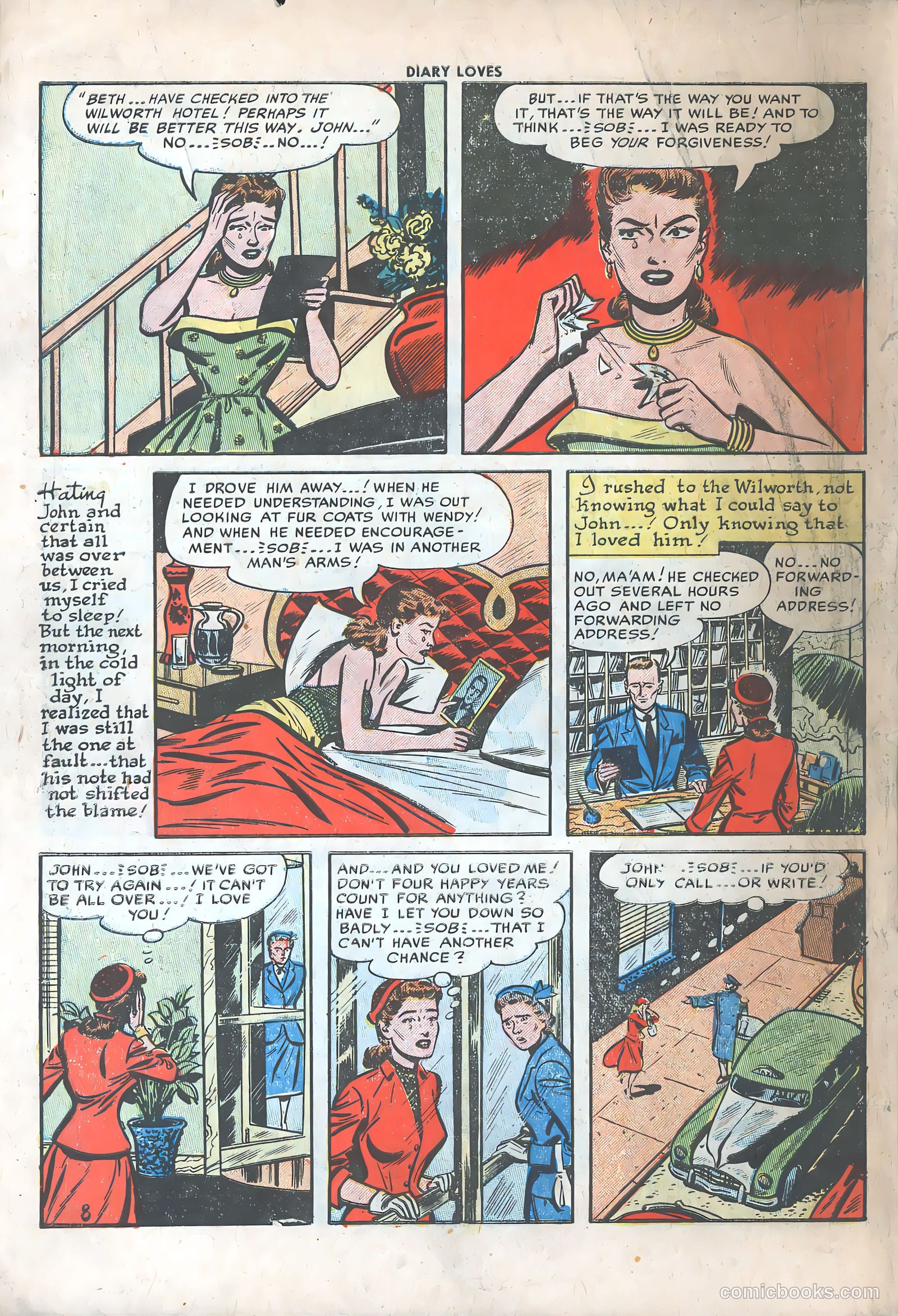 Diary Loves #29 (1953) — page 10 of 36