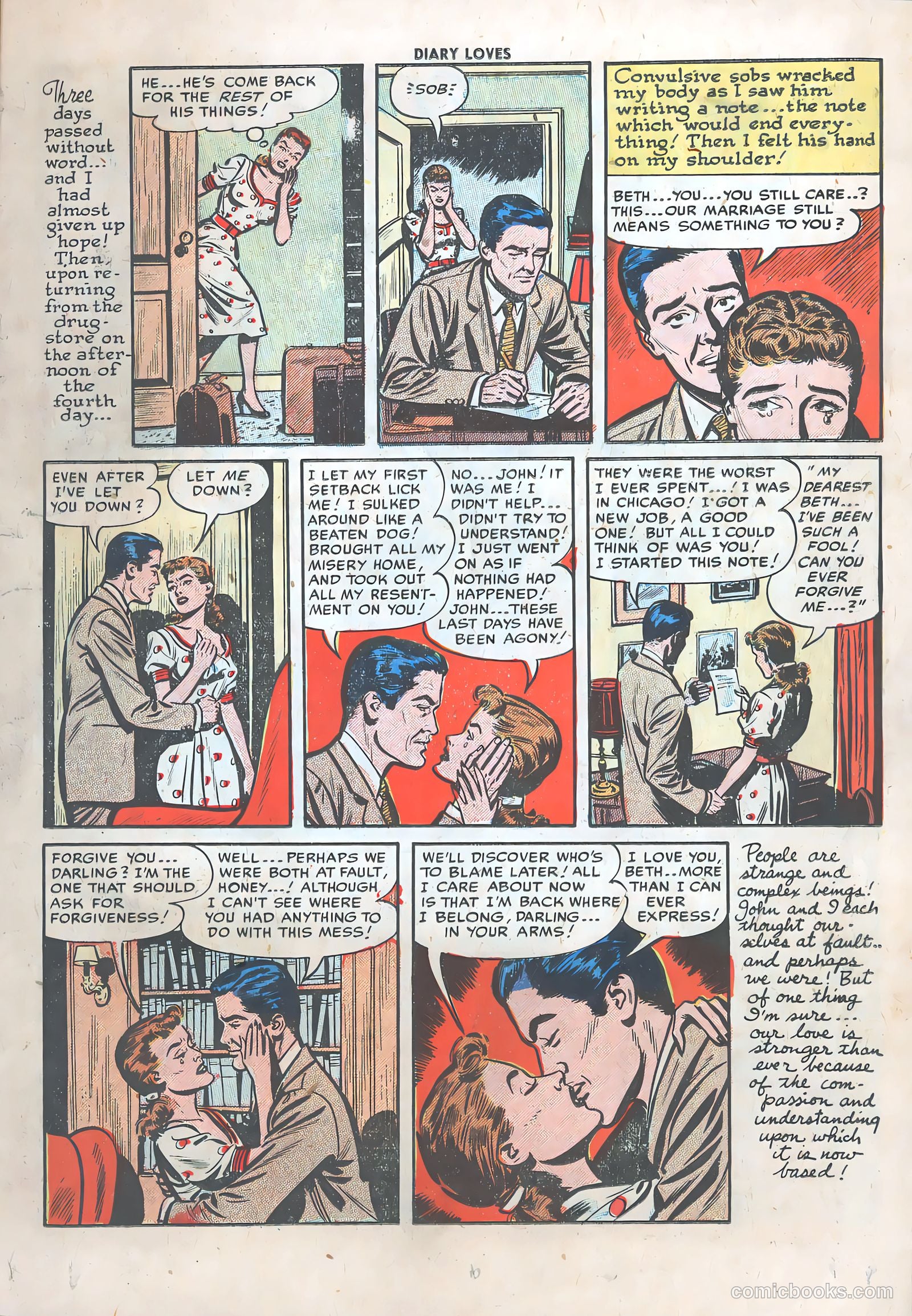 Diary Loves #29 (1953) — page 11 of 36