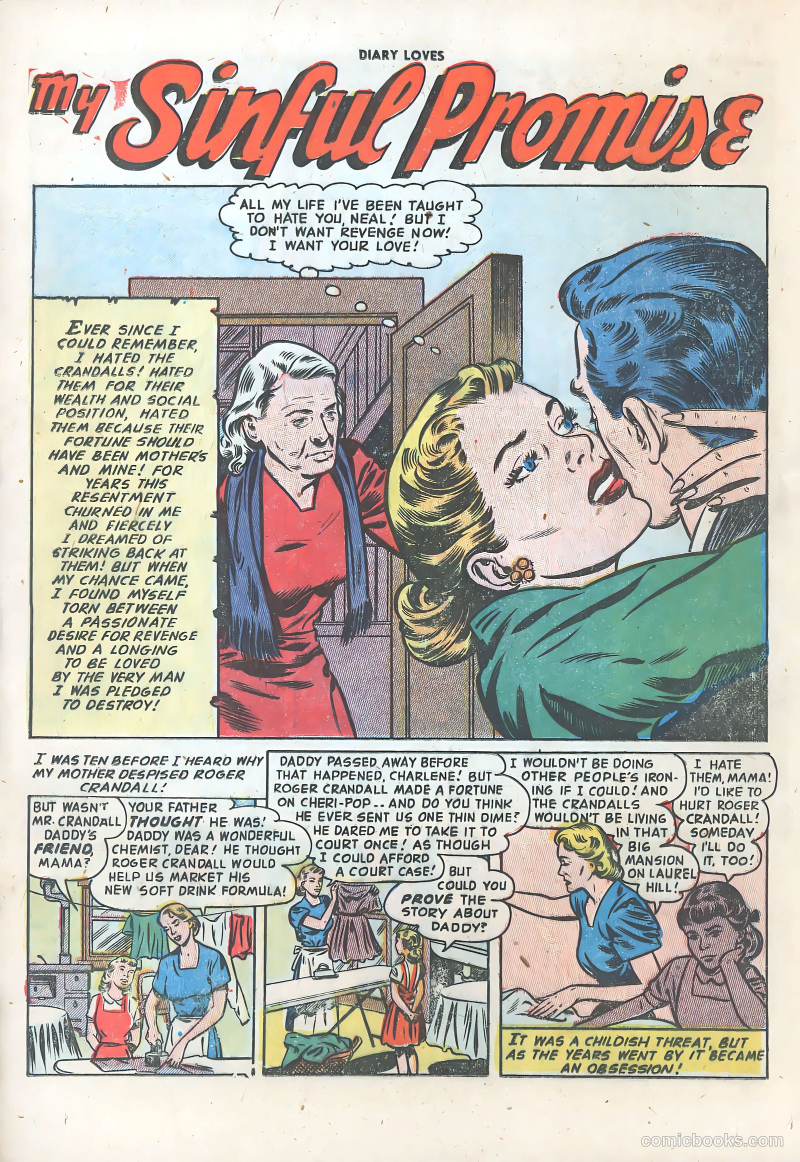 Diary Loves #29 (1953) — page 12 of 36