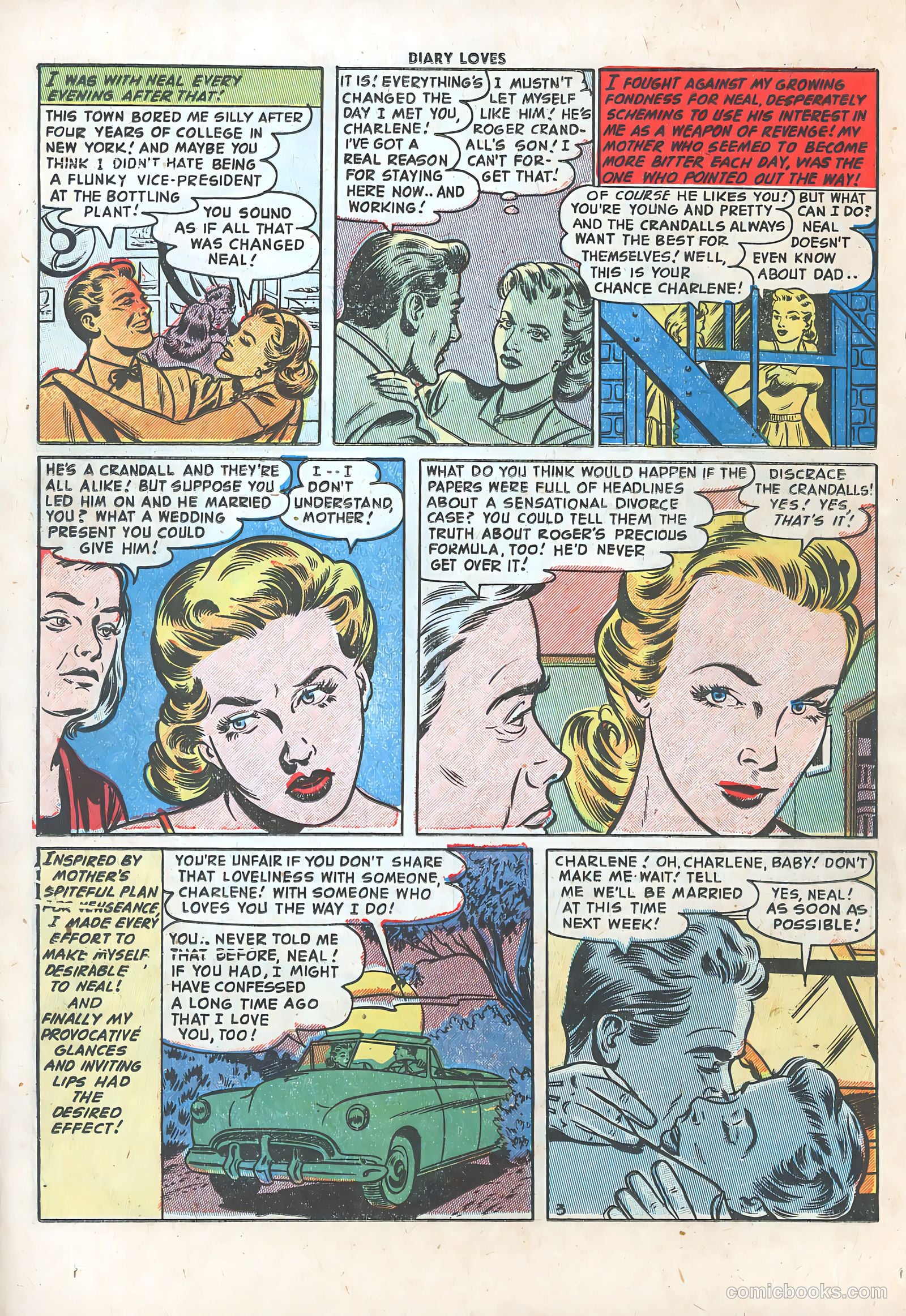 Diary Loves #29 (1953) — page 14 of 36