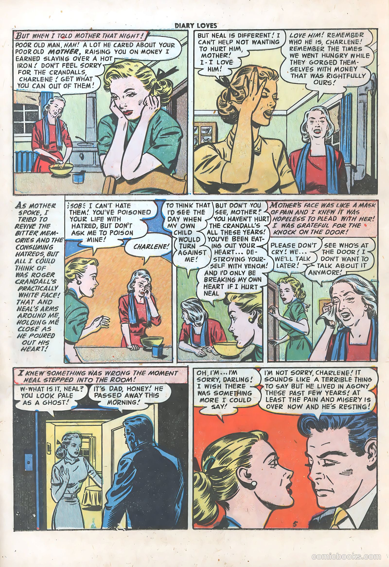 Diary Loves #29 (1953) — page 16 of 36