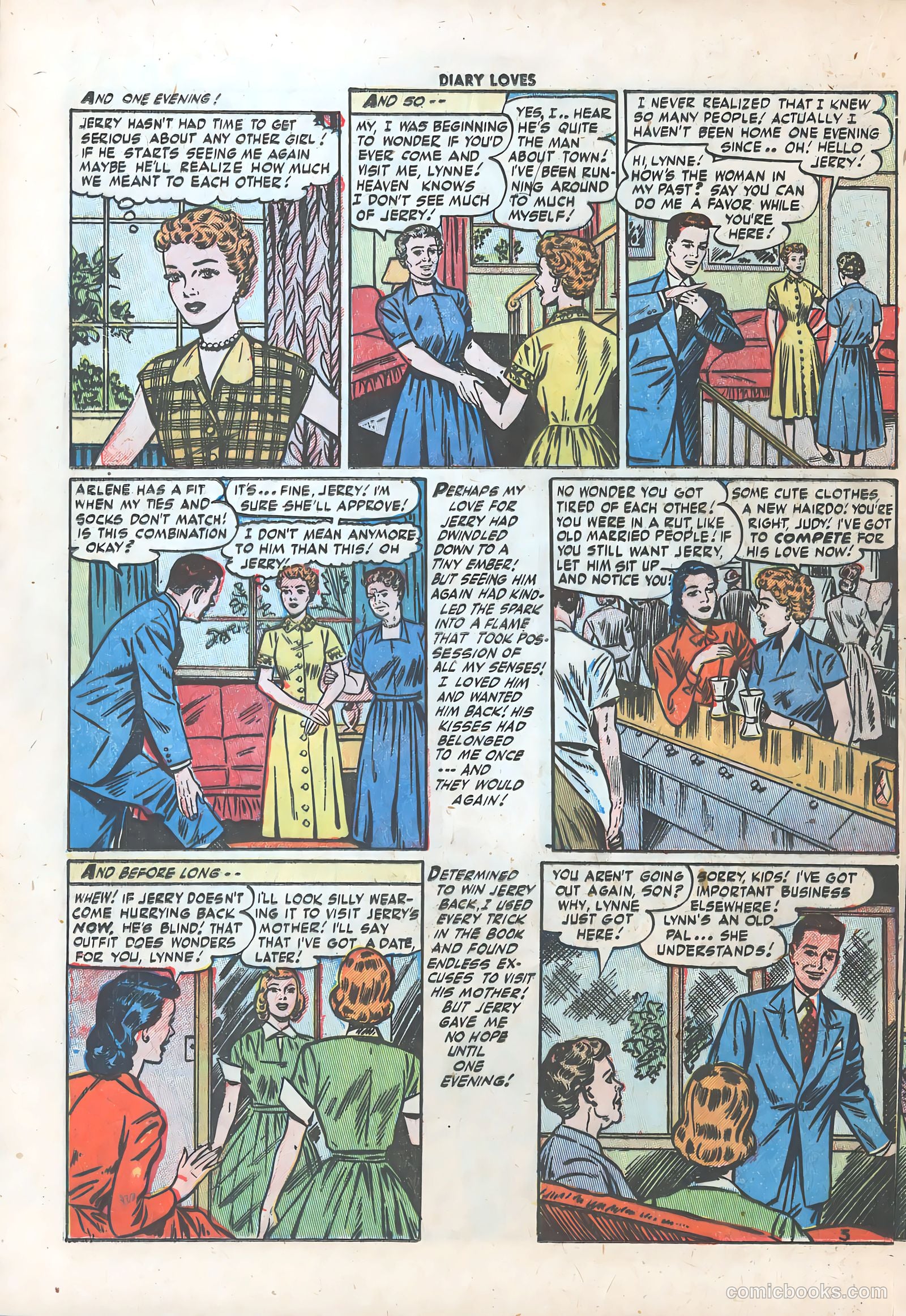 Diary Loves #29 (1953) — page 20 of 36
