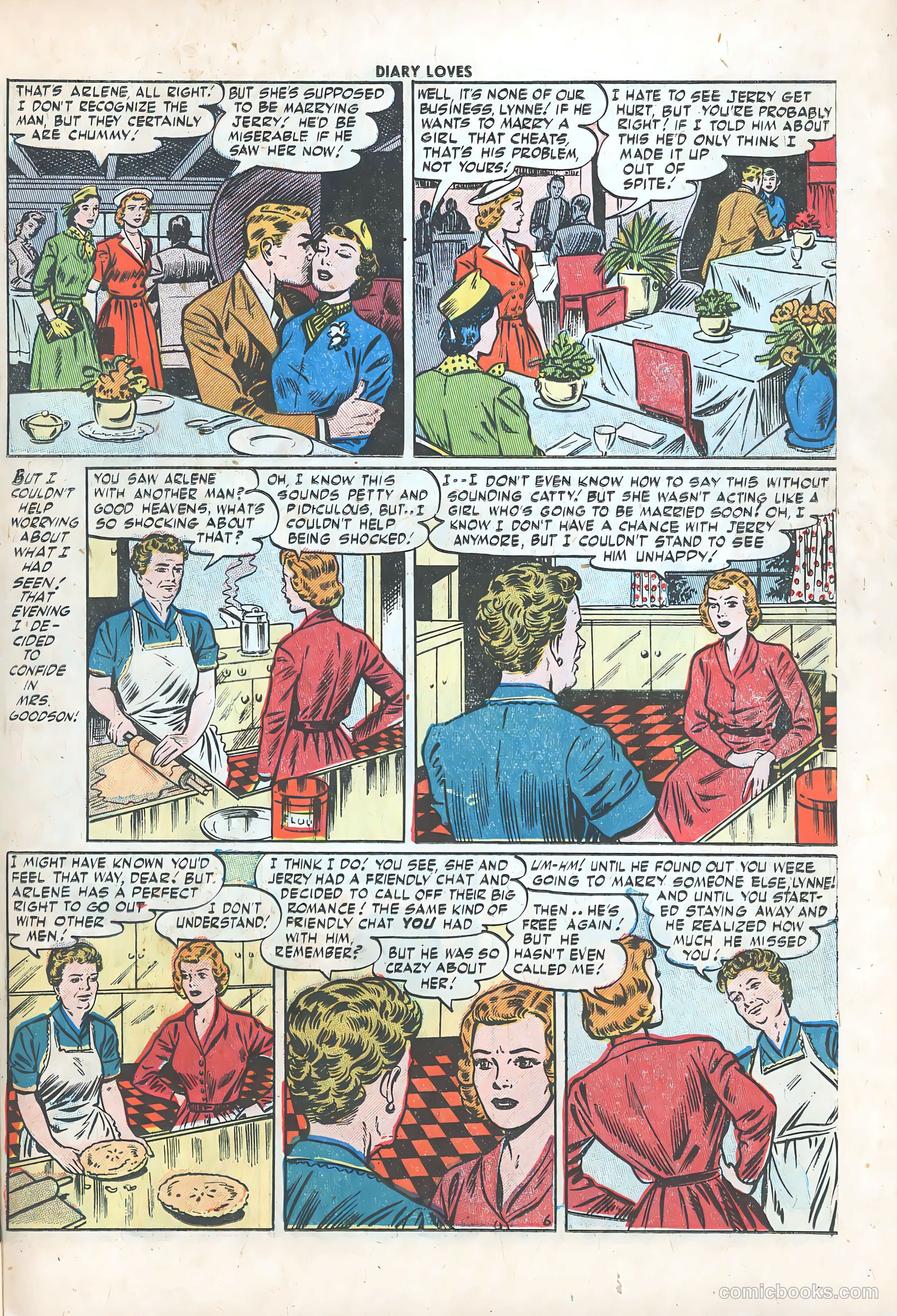 Diary Loves #29 (1953) — page 23 of 36