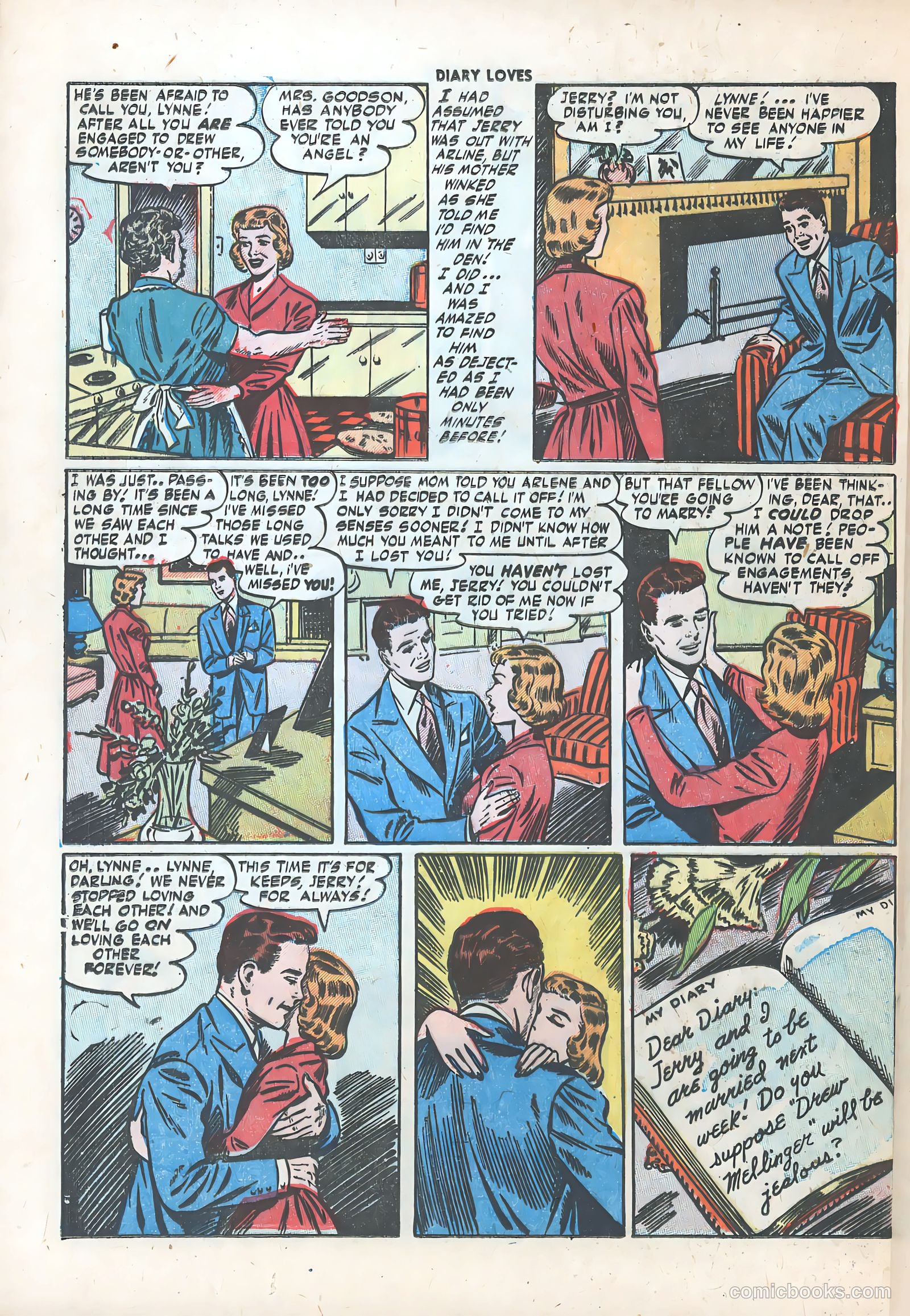 Diary Loves #29 (1953) — page 24 of 36