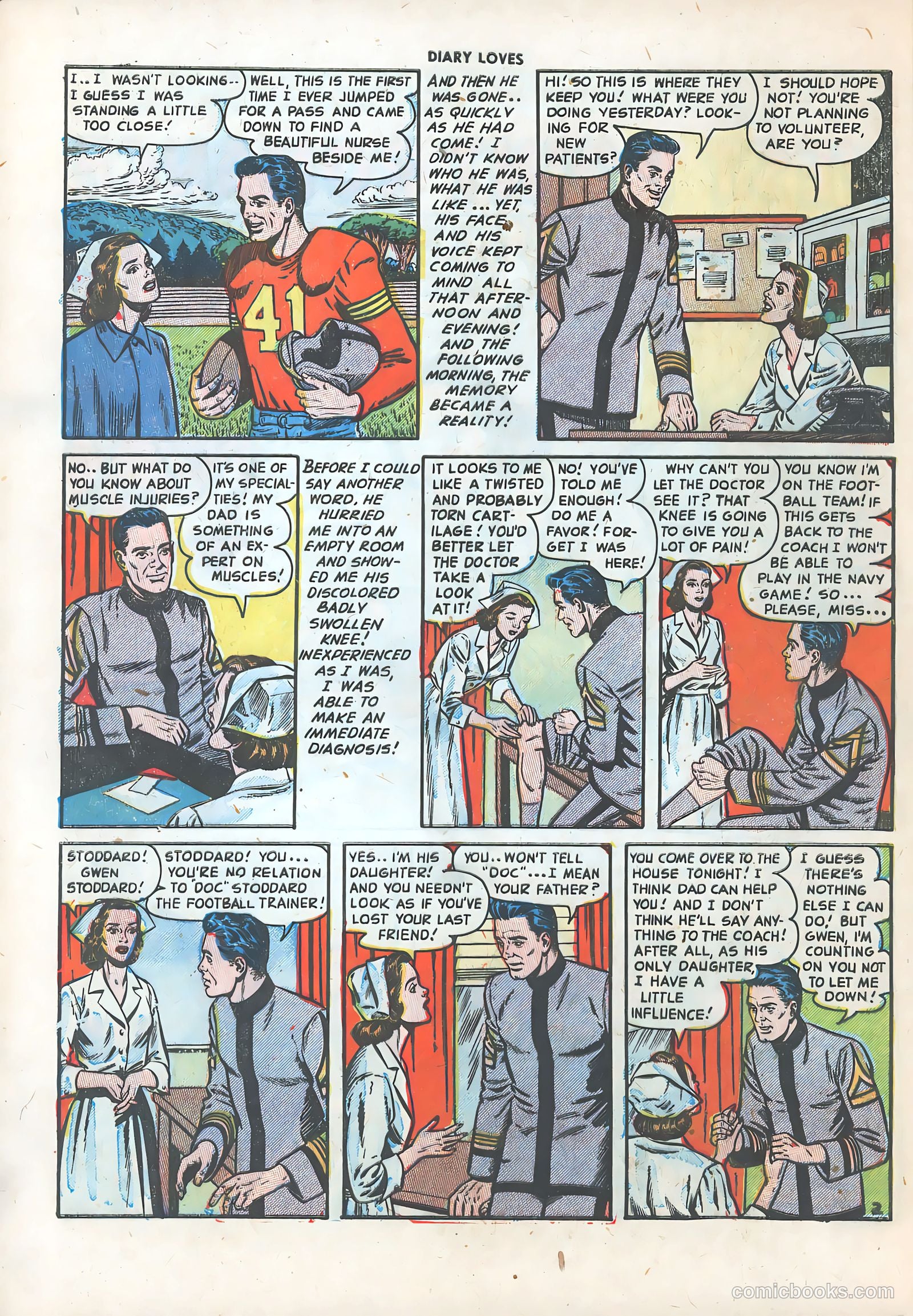 Diary Loves #29 (1953) — page 28 of 36