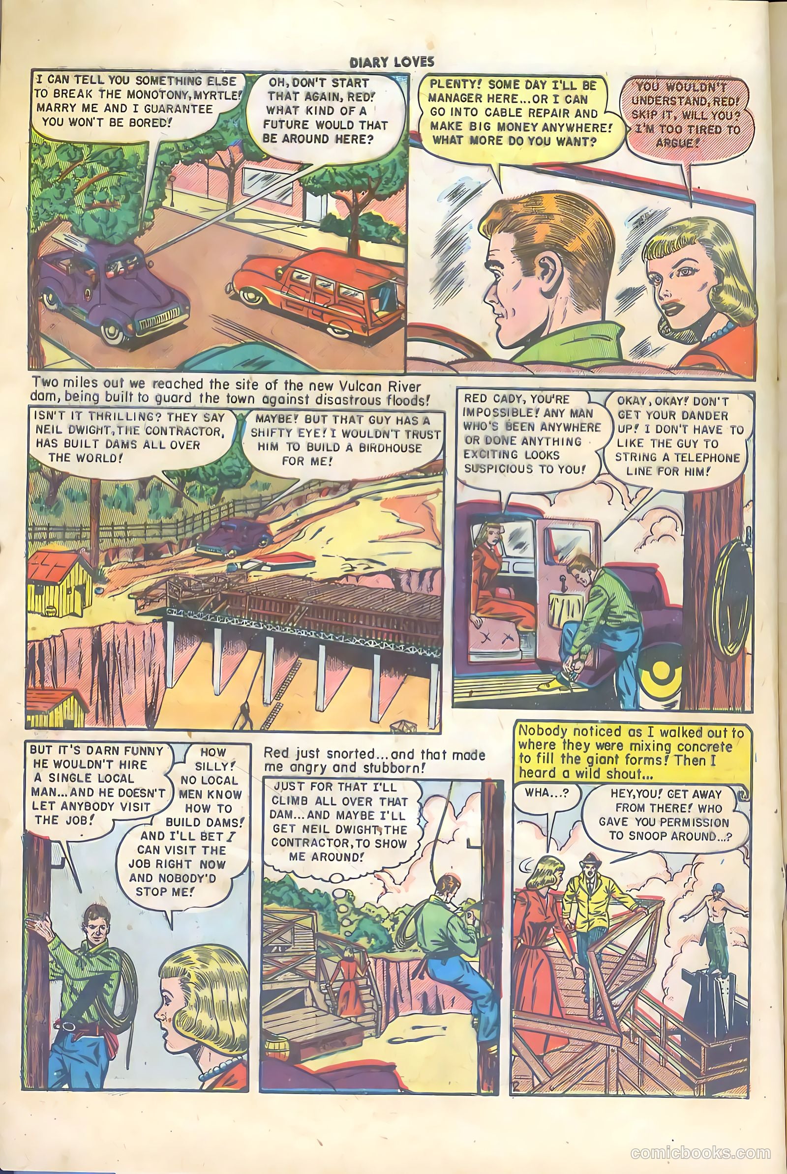 Diary Loves #3 (1950) — page 4 of 36
