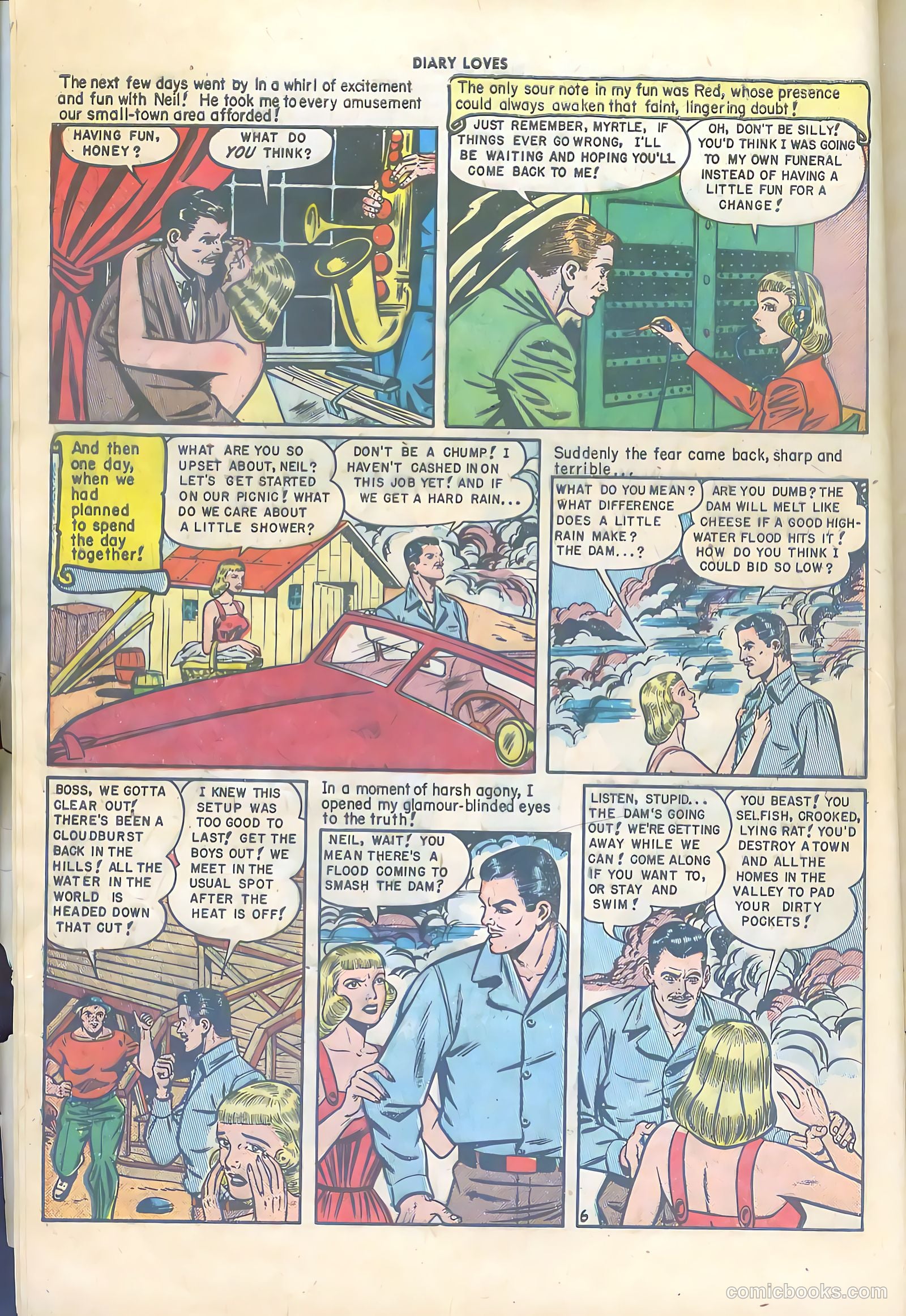 Diary Loves #3 (1950) — page 8 of 36