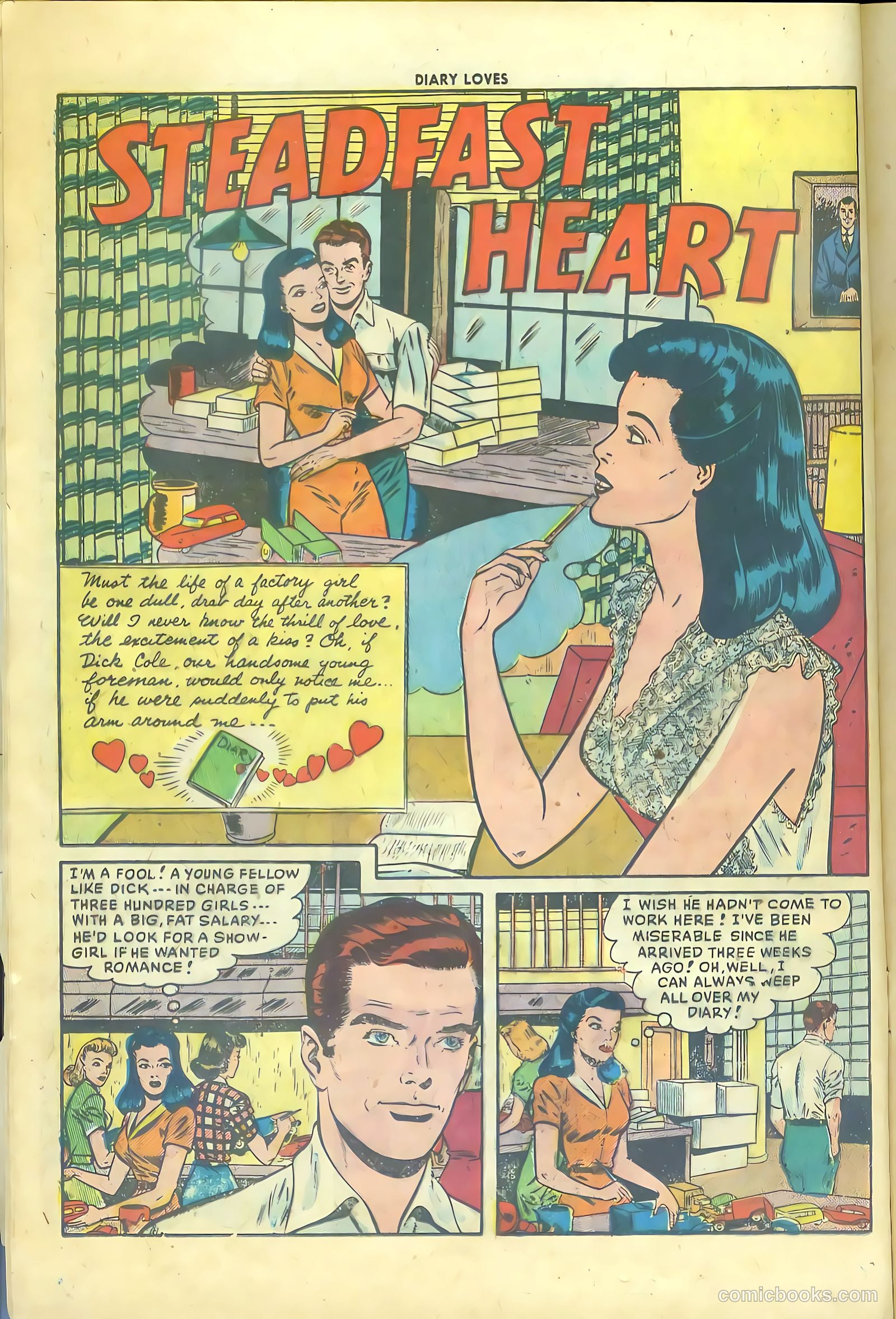 Diary Loves #3 (1950) — page 12 of 36