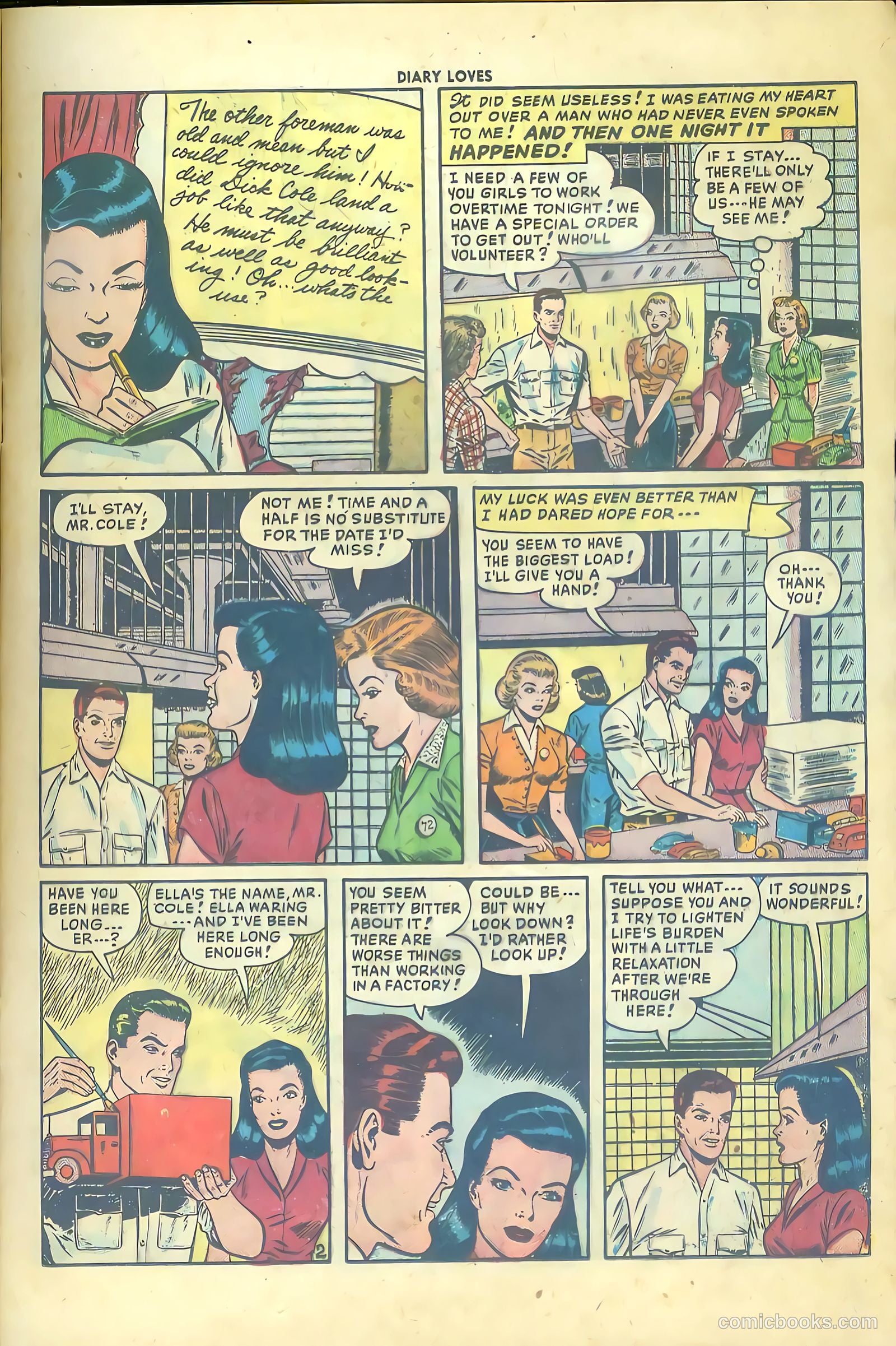 Diary Loves #3 (1950) — page 13 of 36