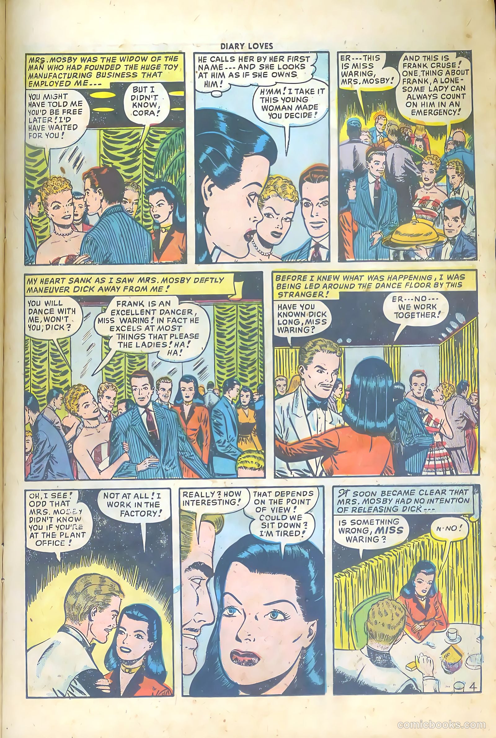 Diary Loves #3 (1950) — page 15 of 36