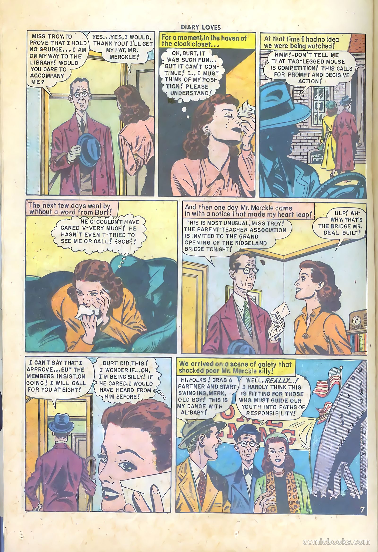 Diary Loves #3 (1950) — page 24 of 36
