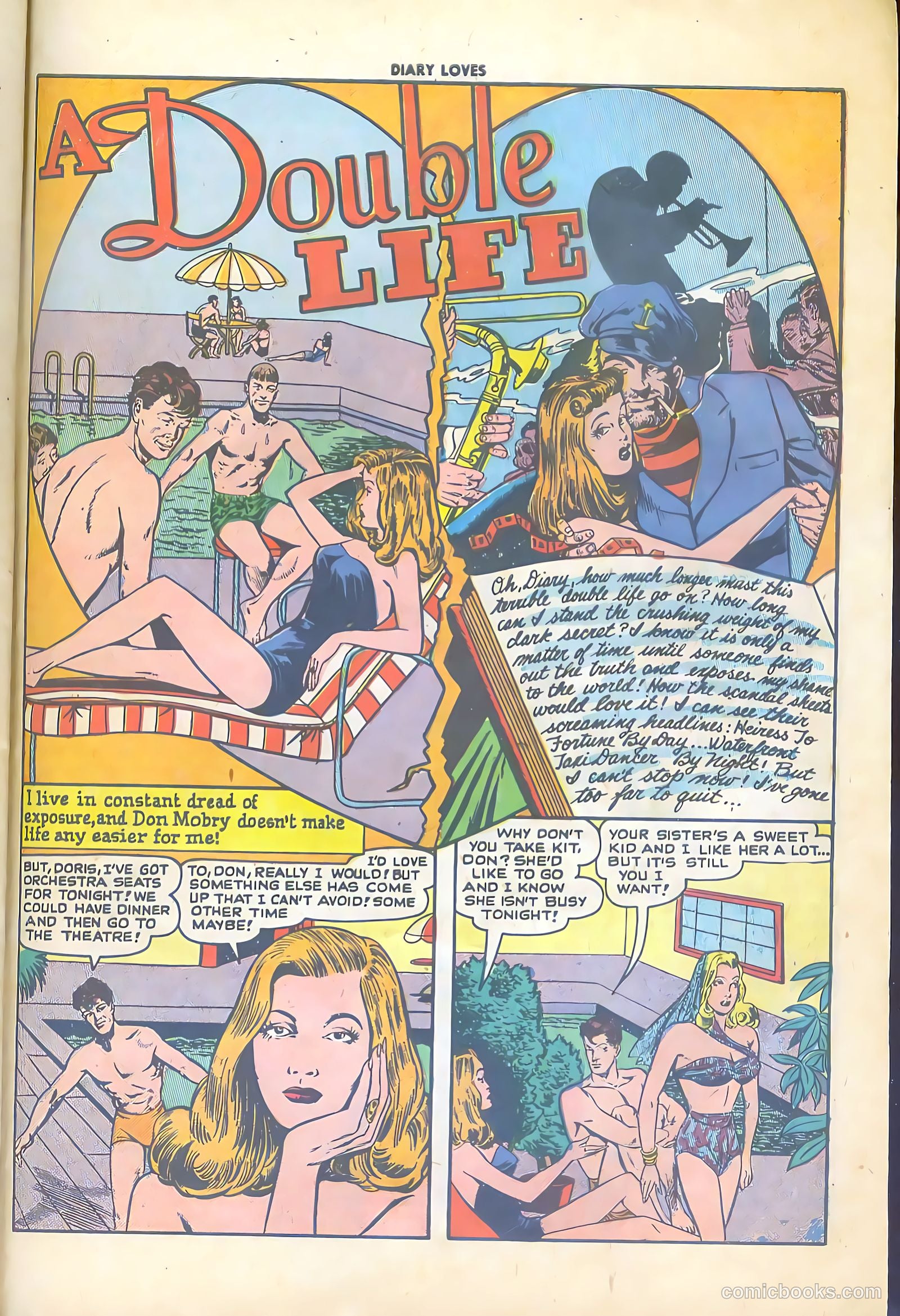 Diary Loves #3 (1950) — page 27 of 36