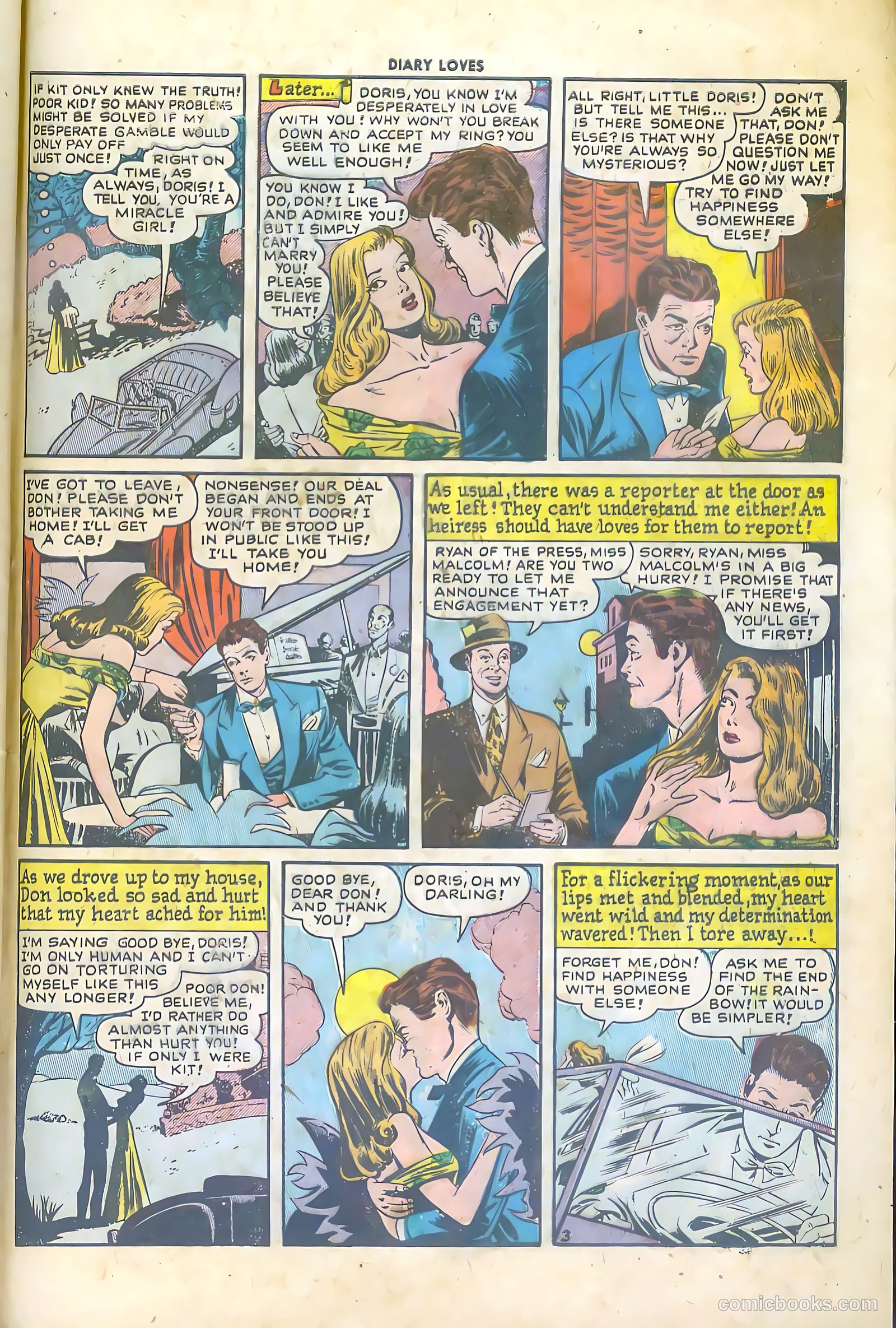 Diary Loves #3 (1950) — page 29 of 36
