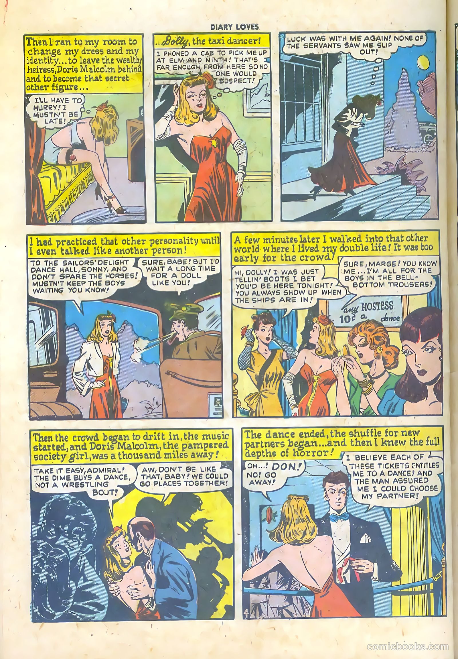 Diary Loves #3 (1950) — page 30 of 36