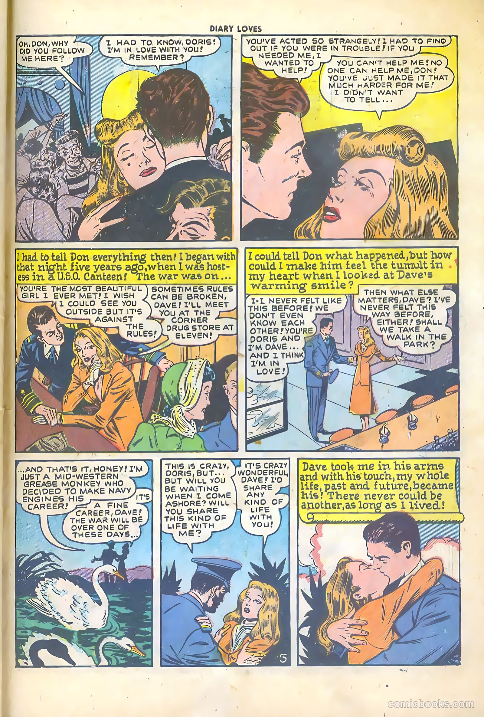 Diary Loves #3 (1950) — page 31 of 36
