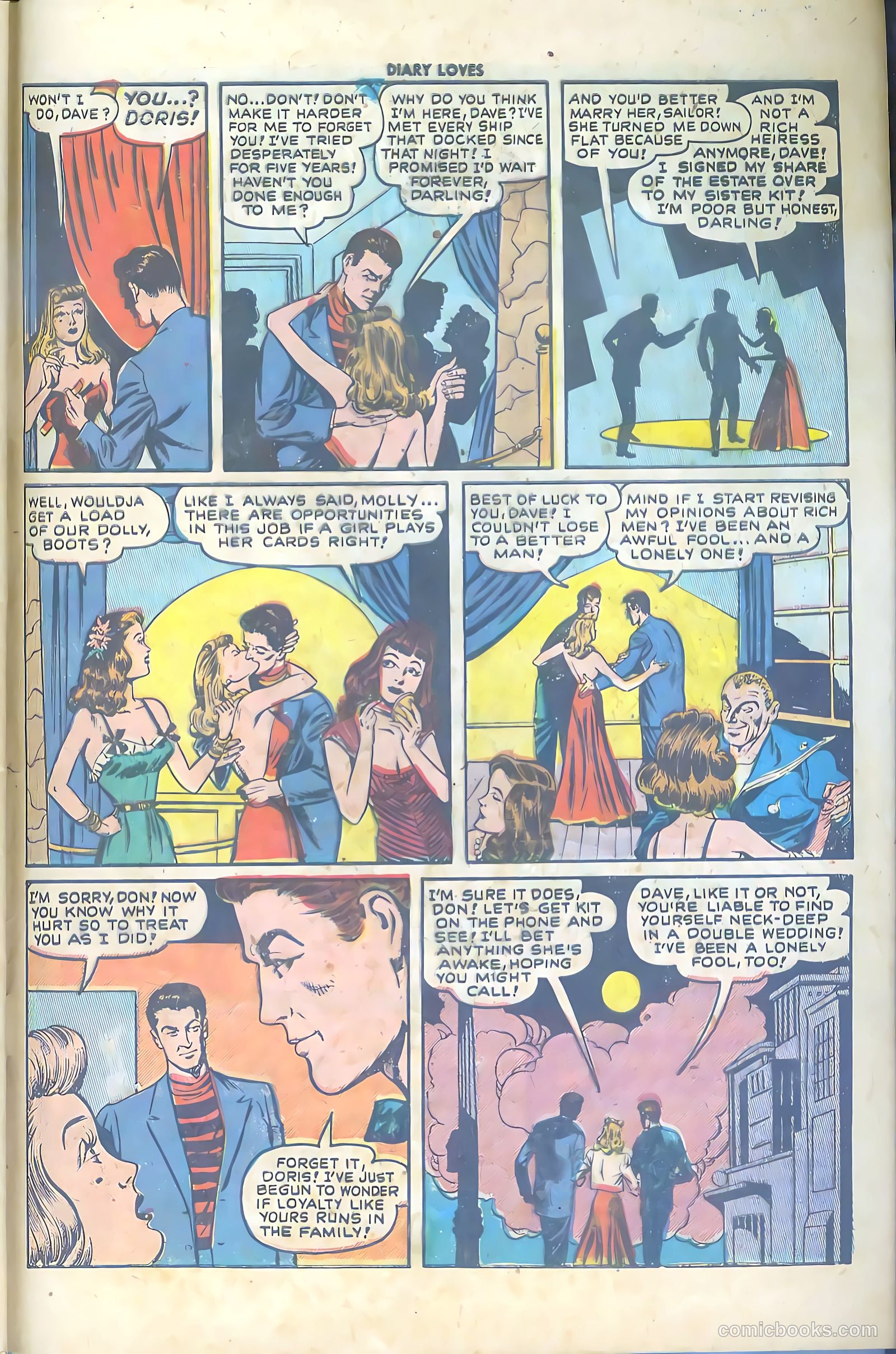 Diary Loves #3 (1950) — page 33 of 36